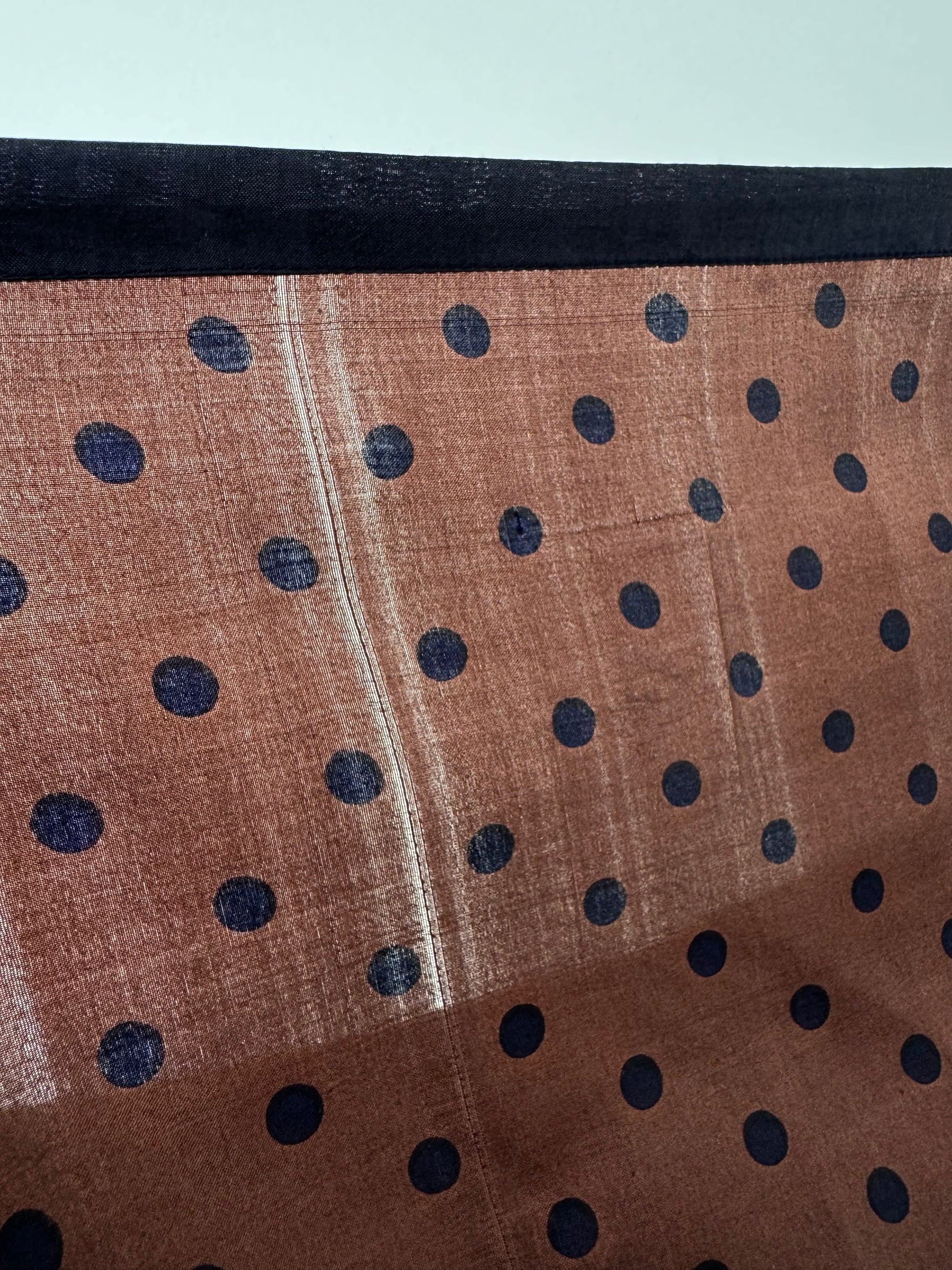 Khadi Scarf (Polka dots)　BUNON ブノン　スカーフ　通販　取扱店