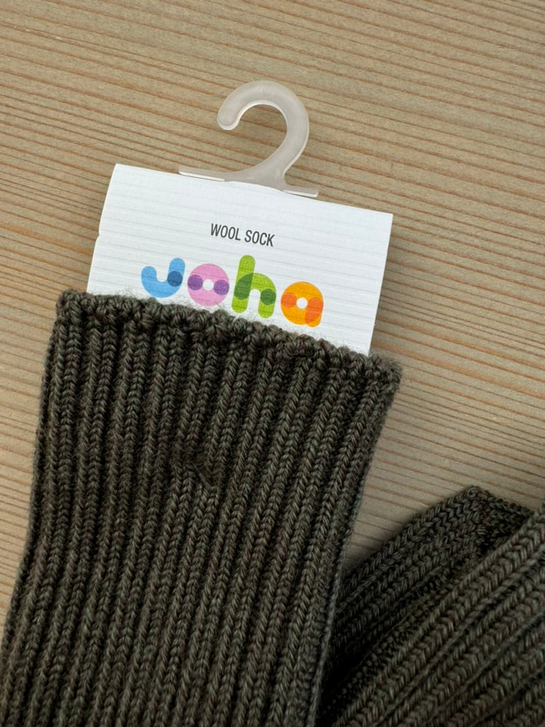 WOOL SOCKS (43/46)　ウールソックス　靴下　JOHA　通販　取扱店