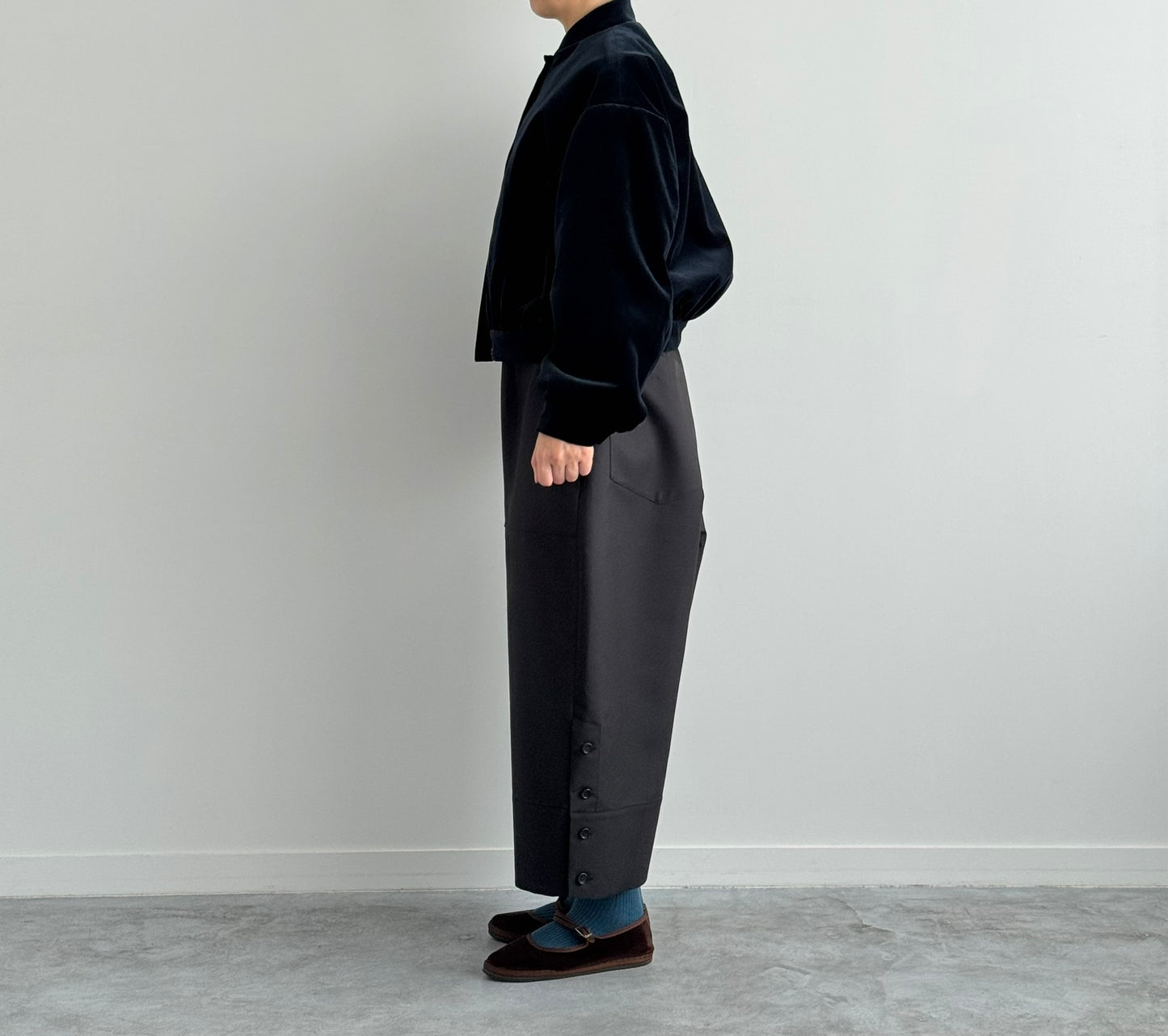 VELVET PADDED BLOUSON　TENNE HANDCRAFTED MODERN　ブルゾン　通販　取扱店