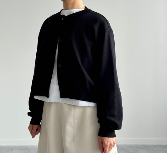 fondant ニットショートカーディガン　Porter des boutons ポルテデブトン　通販　取扱店