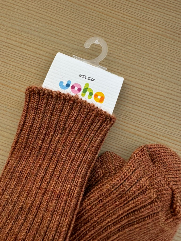 WOOL SOCKS (43/46)　ウールソックス　靴下　JOHA　通販　取扱店