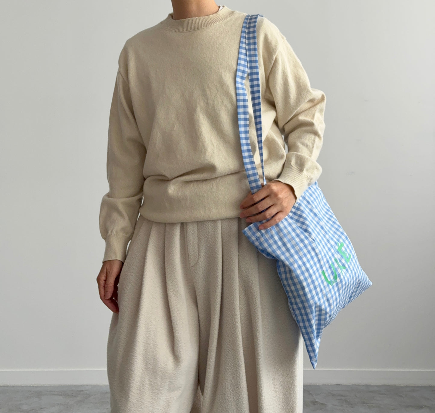 TOTE BAG ( GINGHAM CHECK )