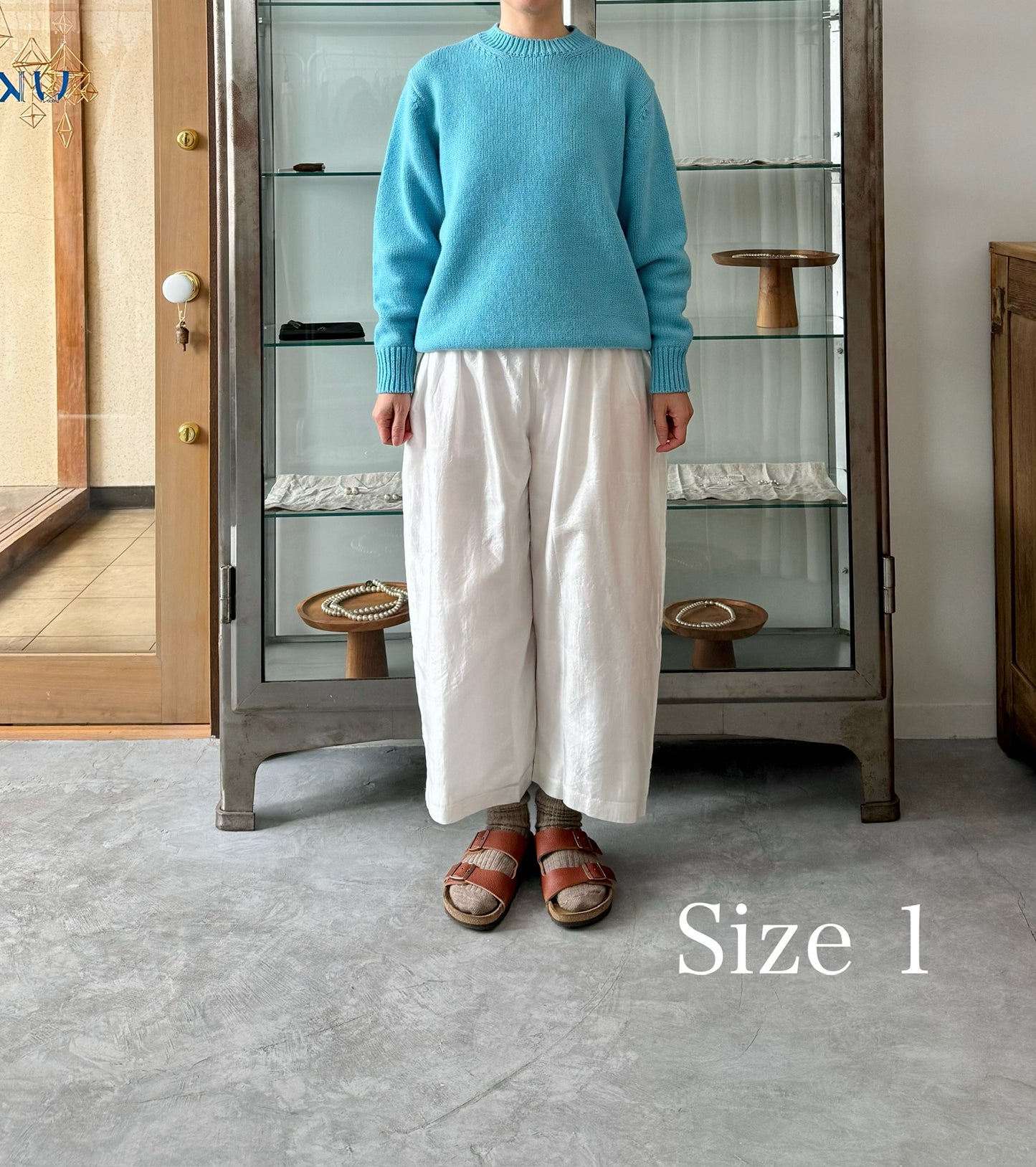 SOFT LAMB WOOL KNIT P/O (Size 1)　Yonetomi ニット　通販　取扱店