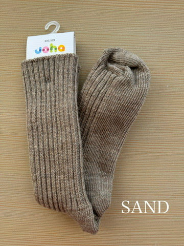 WOOL SOCKS (39/42)　ウールソックス　靴下　JOHA　通販　取扱店