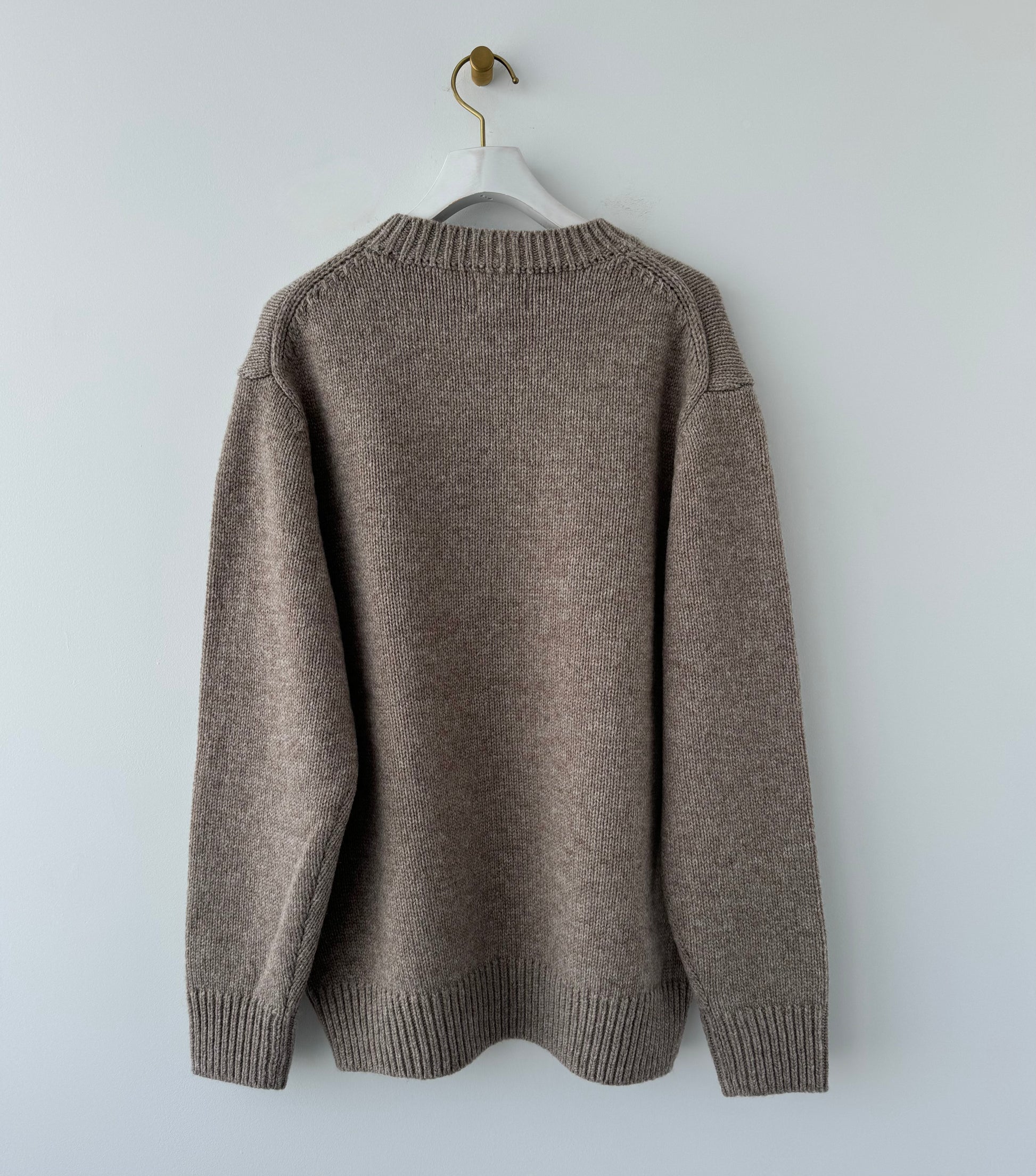 SOFT LAMB WOOL KNIT P/O (Size 2)　Yonetomi ニット　通販　取扱店