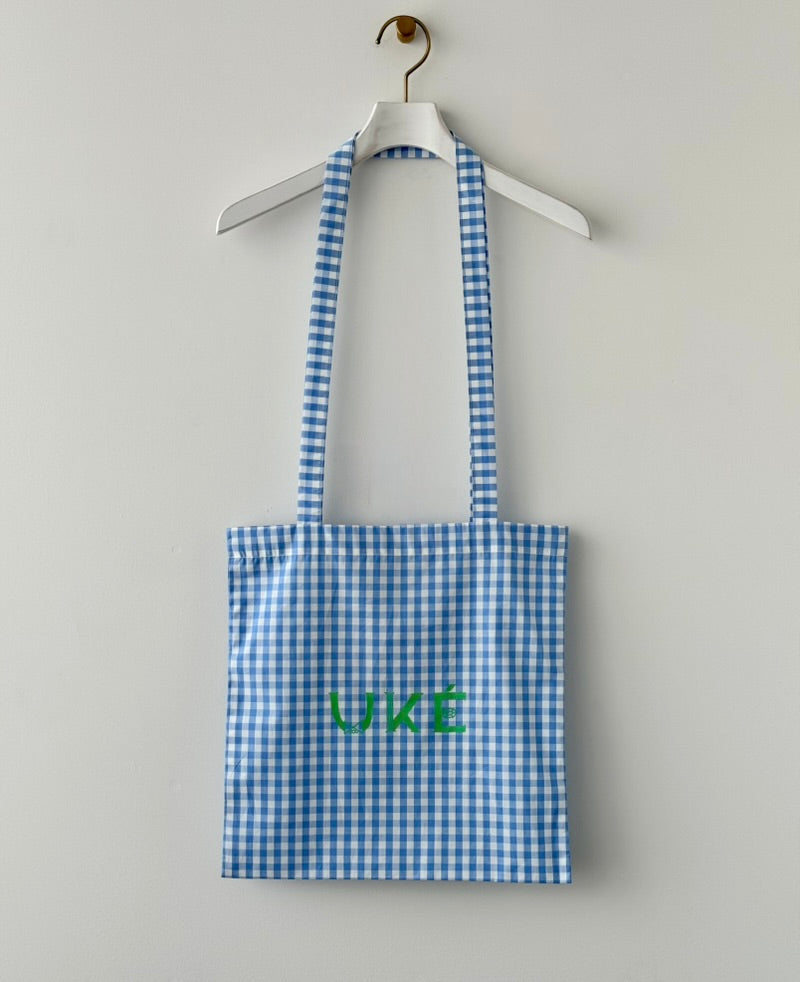 TOTE BAG ( GINGHAM CHECK )
