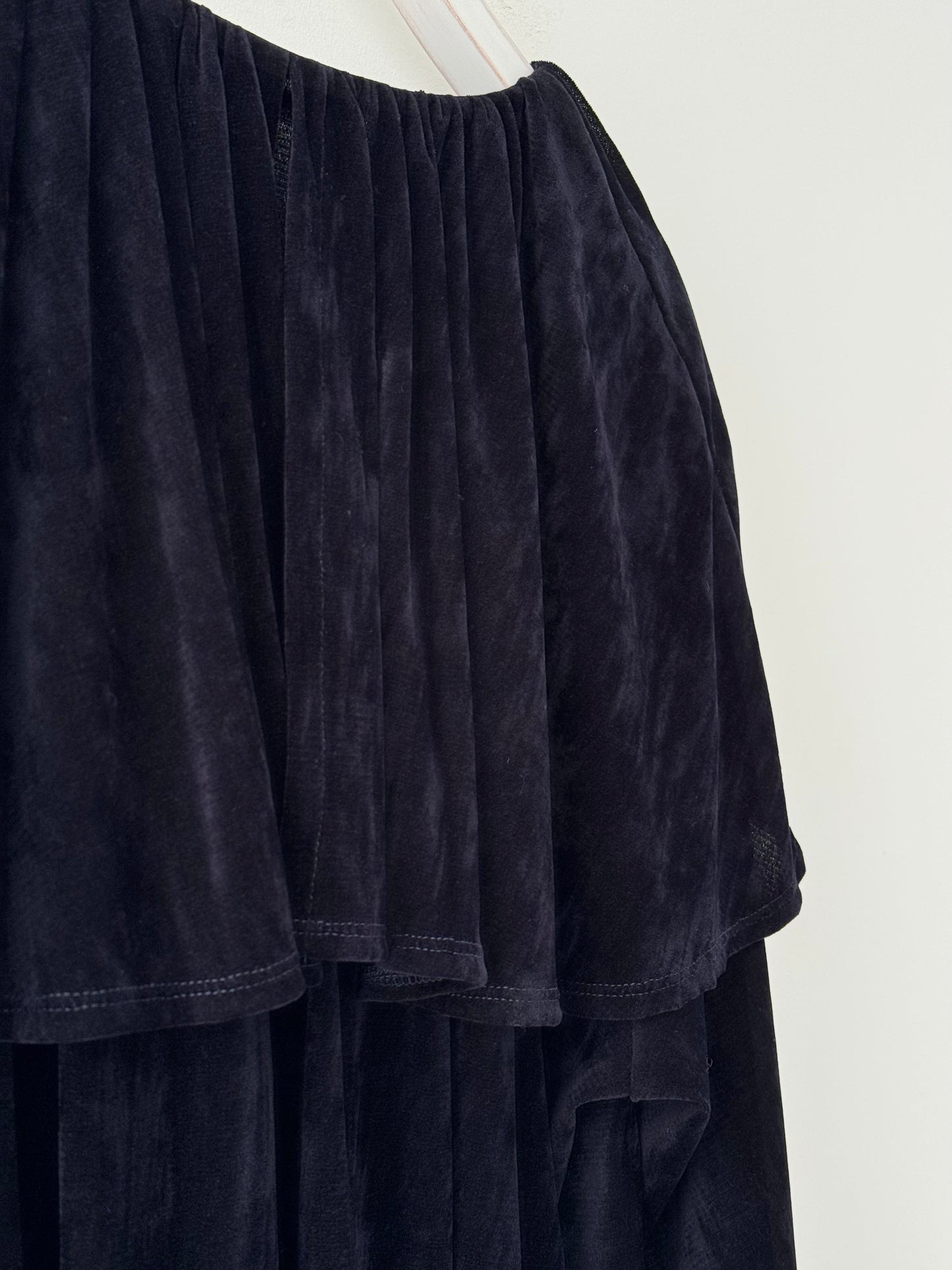 ワイドカラーカーディガン