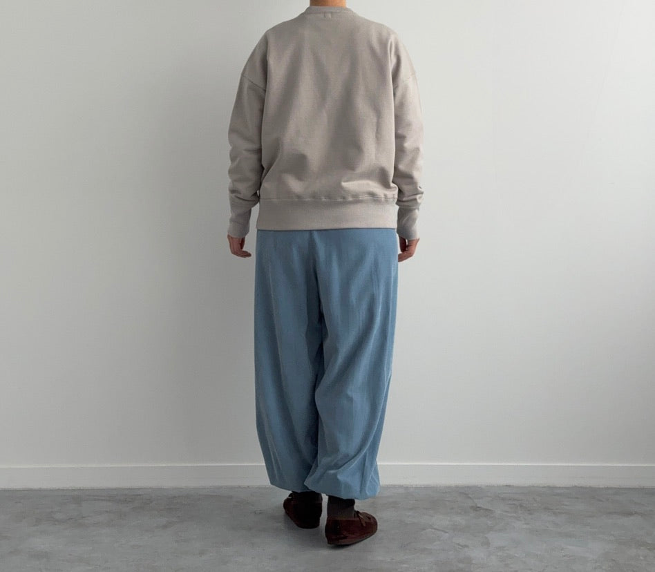 ボタンフロントのスウェット CHEVAL plus　通販　取扱店