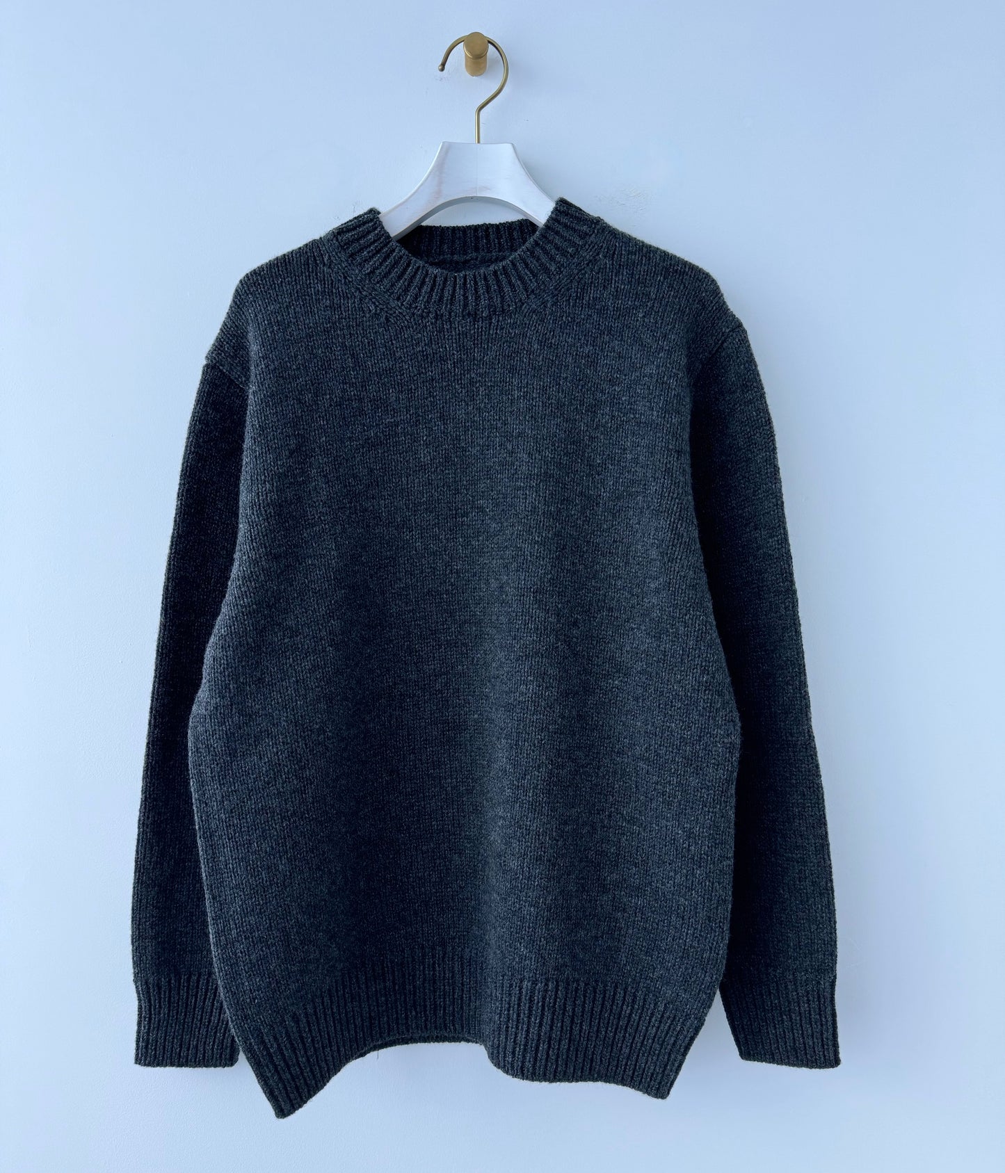 SOFT LAMB WOOL KNIT P/O (Size 1)　Yonetomi ニット　通販　取扱店