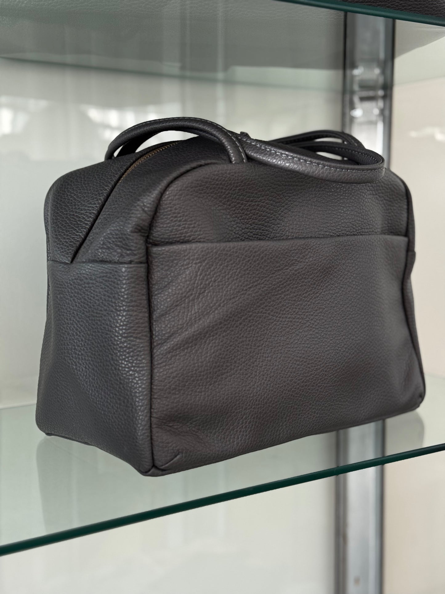 Boston M　（シボ / CHARCOAL GRAY)