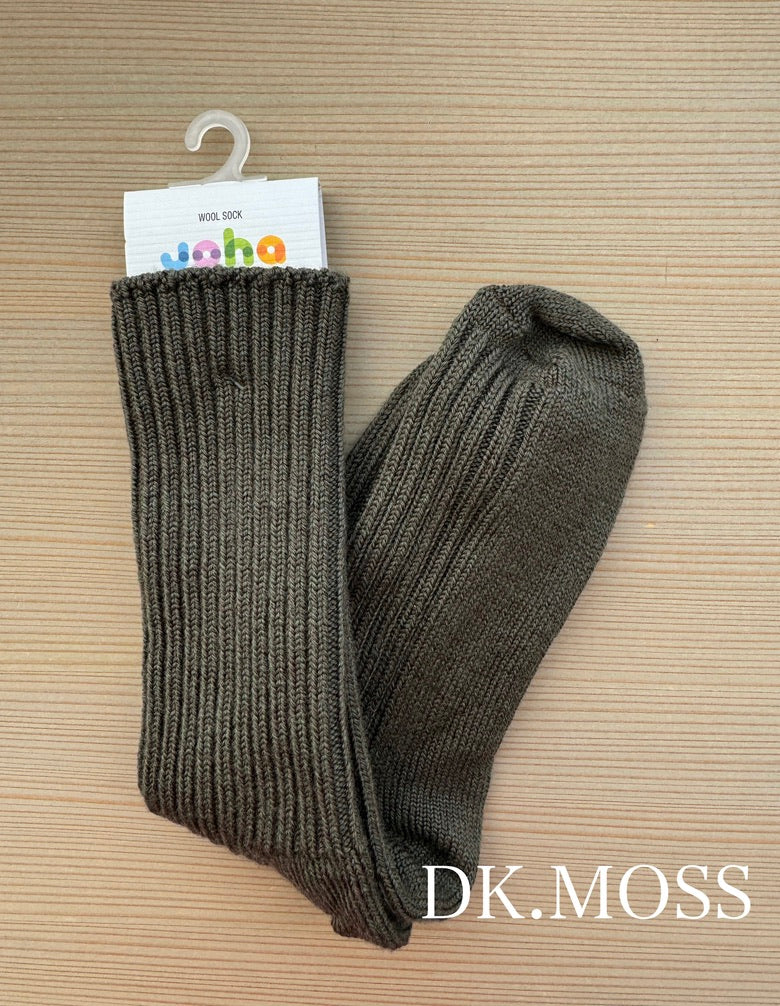 WOOL SOCKS (43/46)　ウールソックス　靴下　JOHA　通販　取扱店