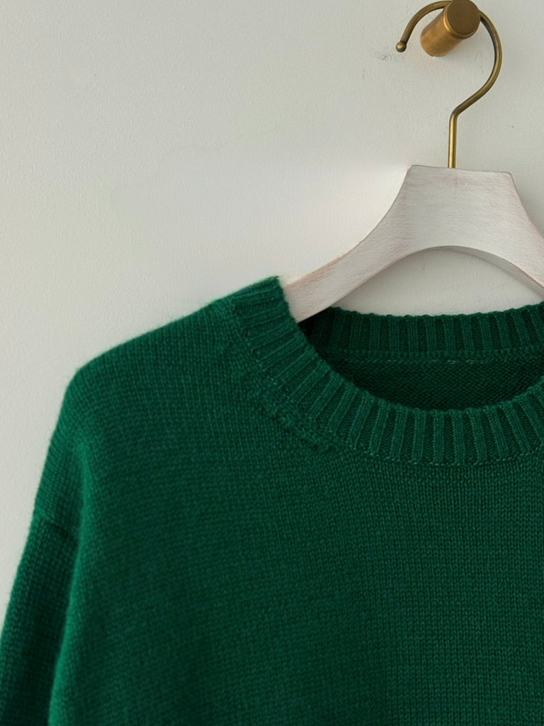 【DEADSTOCK YARN】Yonetomi SHETLAND WOOL SWEATER　通販　取扱店