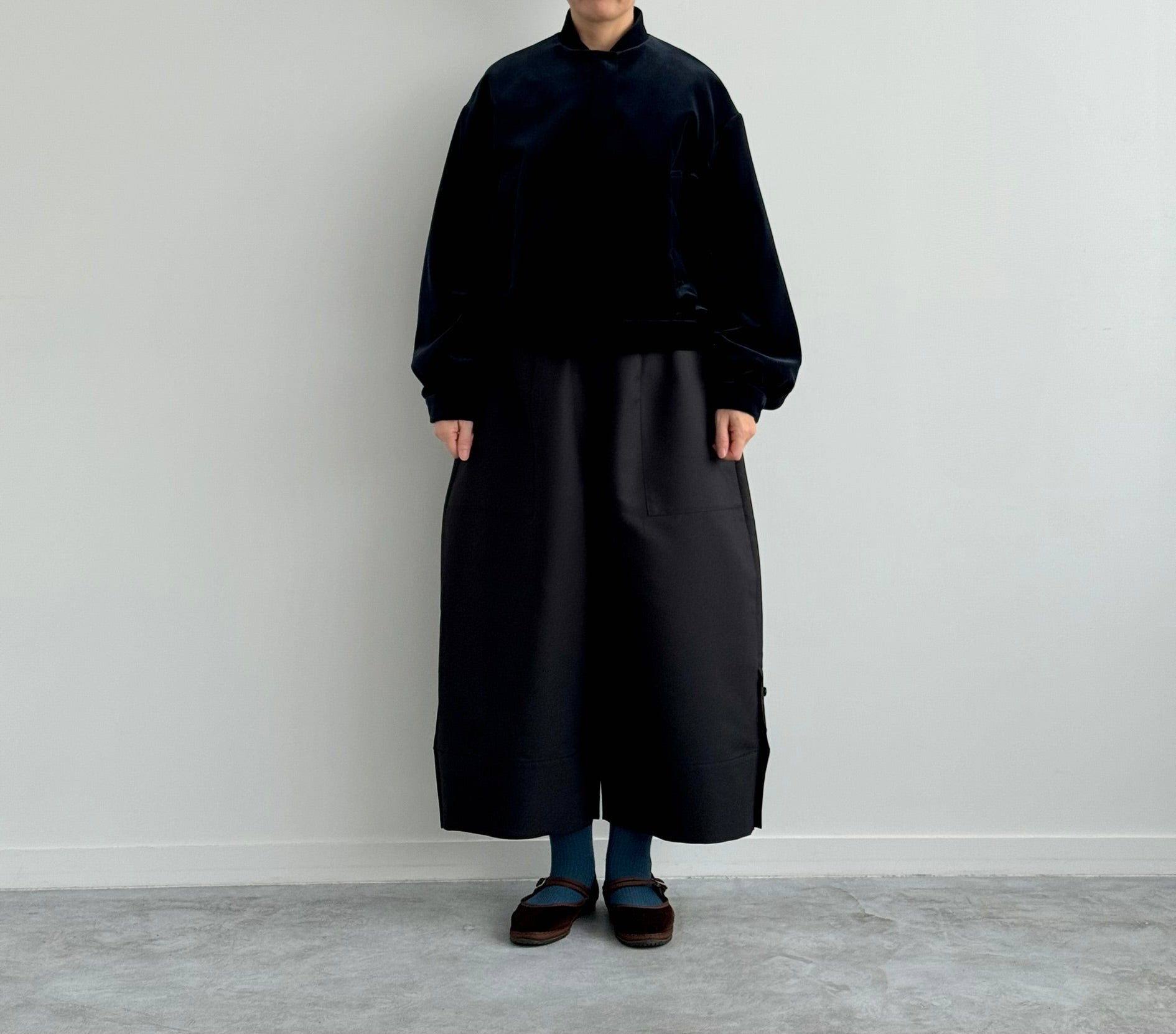 VELVET PADDED BLOUSON　TENNE HANDCRAFTED MODERN　ブルゾン　通販　取扱店