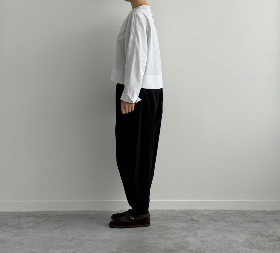 3 TUCK TAPERED PANTS (PRESS VELVET) TENNE HANDCRAFTED MODERN 通販　取扱店