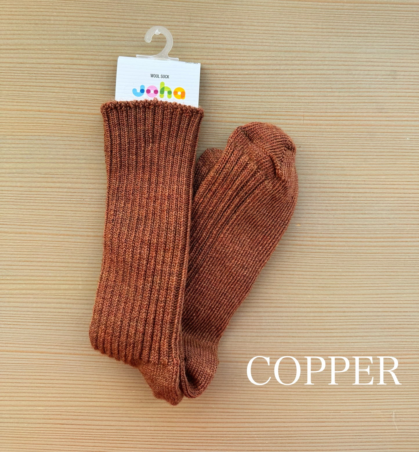 WOOL SOCKS (43/46)　ウールソックス　靴下　JOHA　通販　取扱店