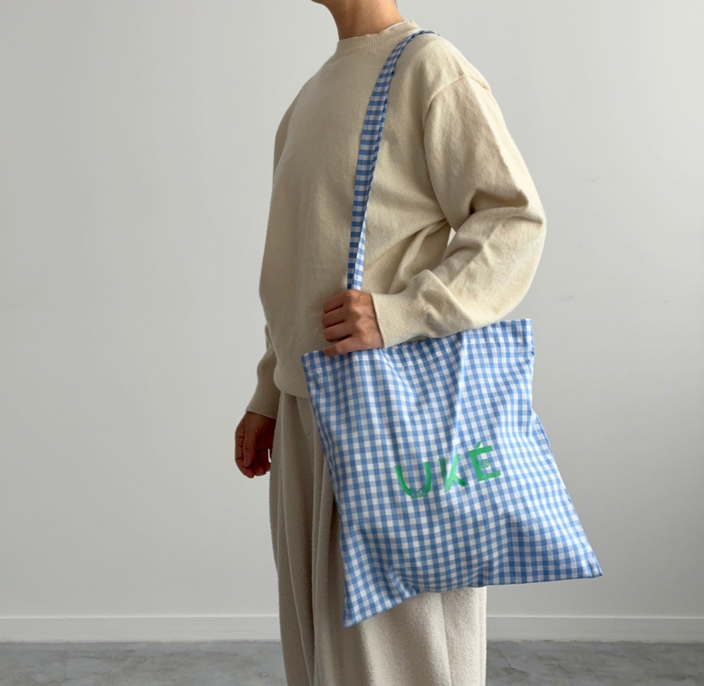 TOTE BAG ( GINGHAM CHECK )