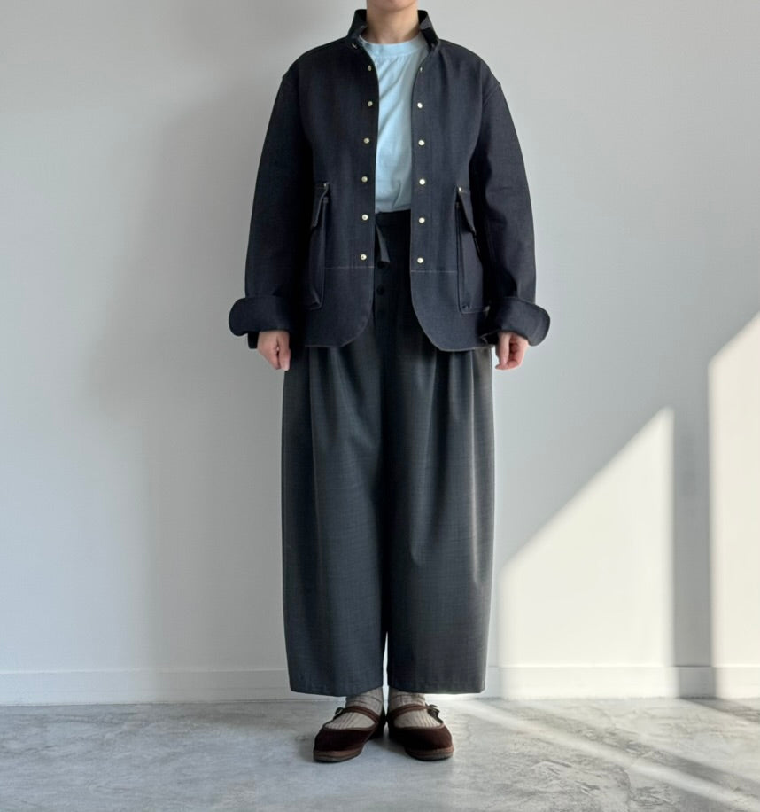 GARMENT DYED SOLID T-SHIRT (LONG SLEEVE) Yonetomi 米富繊維　長袖Tシャツ　通販　取扱店