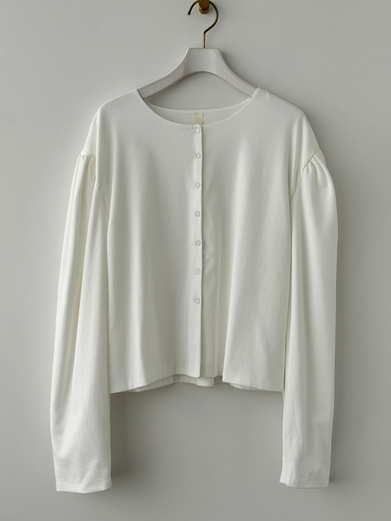 PUFF SLEEVE CARDIGAN　Shida　カーディガン　通販　取扱店