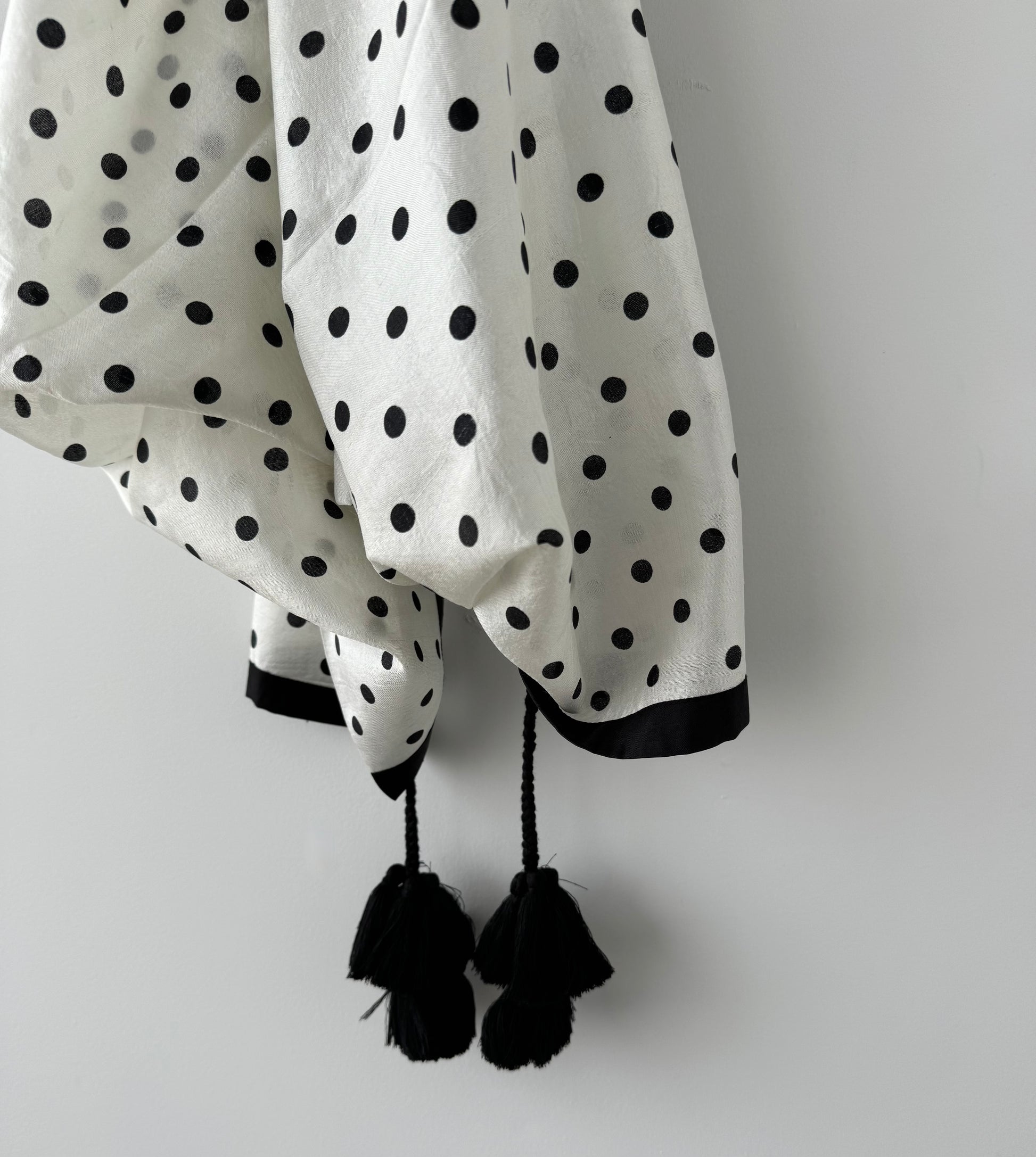 Khadi Scarf (Polka dots)　BUNON ブノン　スカーフ　通販　取扱店