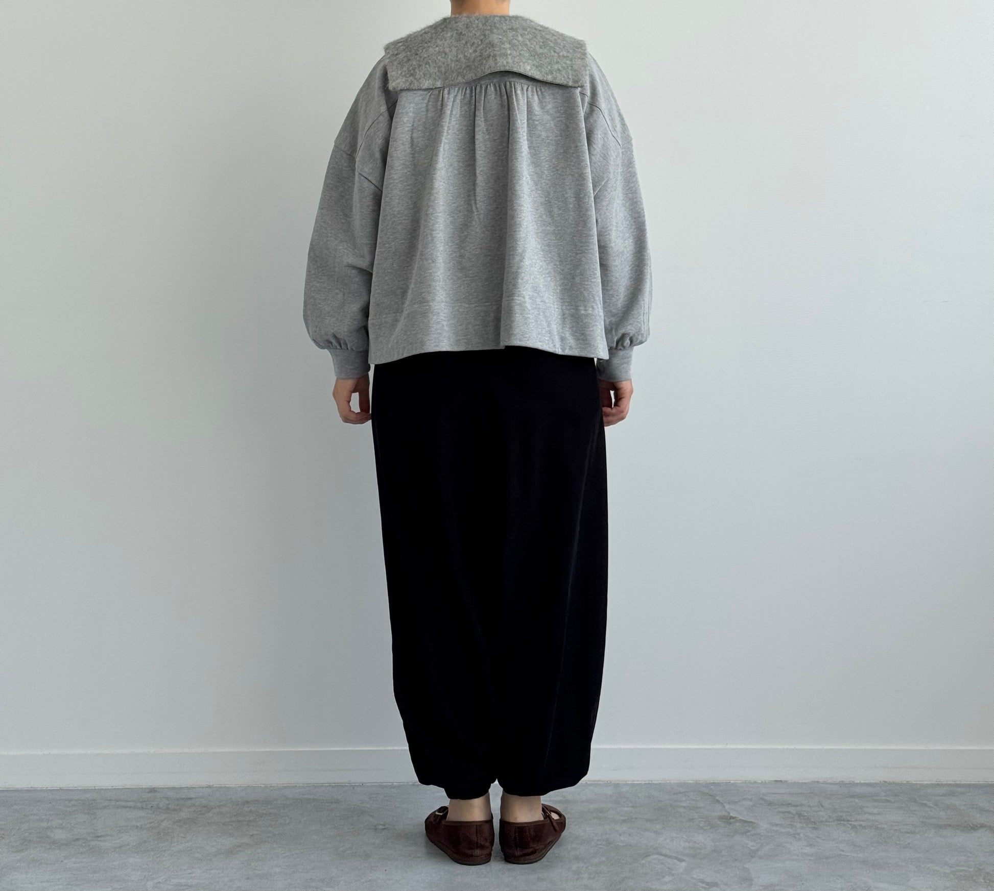 シャギーセーラーカラー プルオーバー　Porter des boutons ポルテデブトン　 通販　取扱店