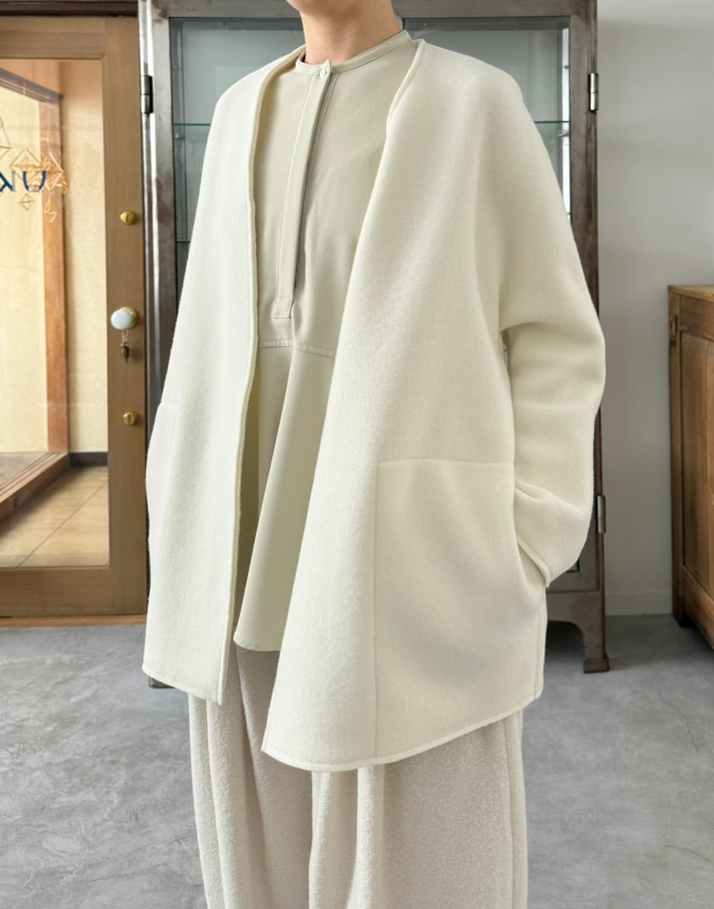 SUPER 140s WOOL NO COLLAR JACKET　TENNE HANDCRAFTED MODERN　ジャケット　通販　取扱店