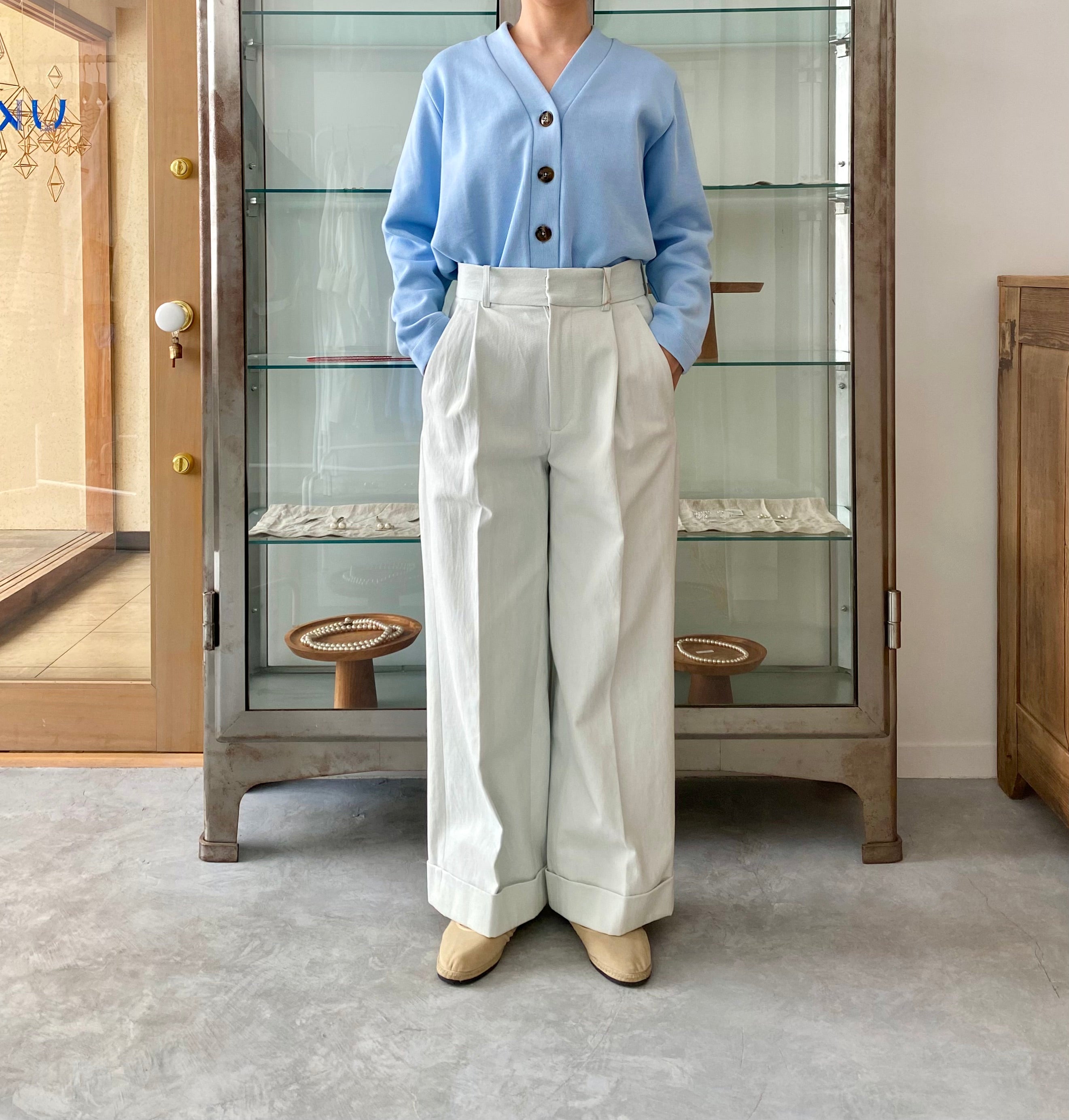 Editors Denim Pants LUVOURDAYS 通販 – UKÉ_midori
