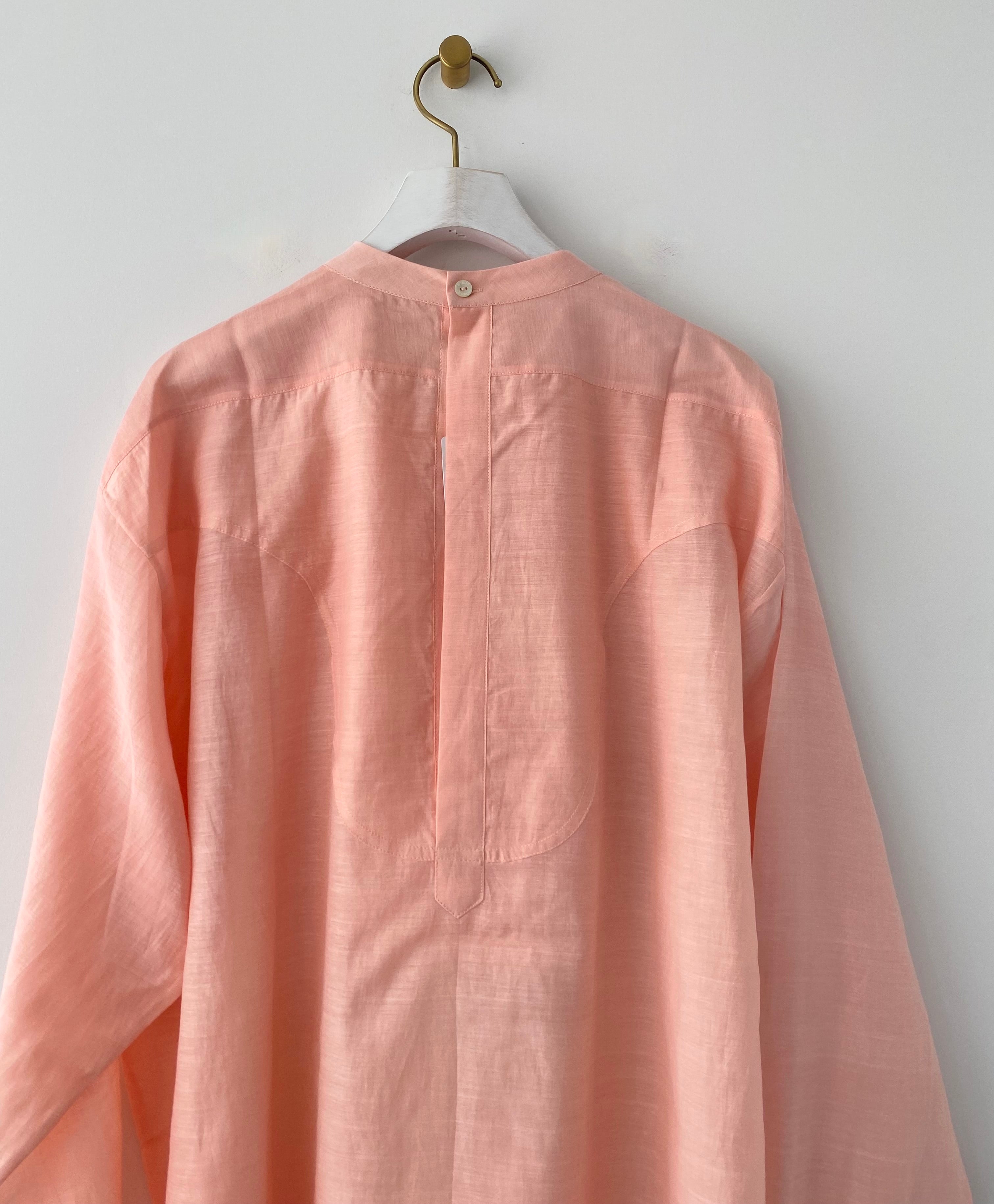 Pintuck Long Blouse BUNON ブノン コットンシルクブラウス 通販