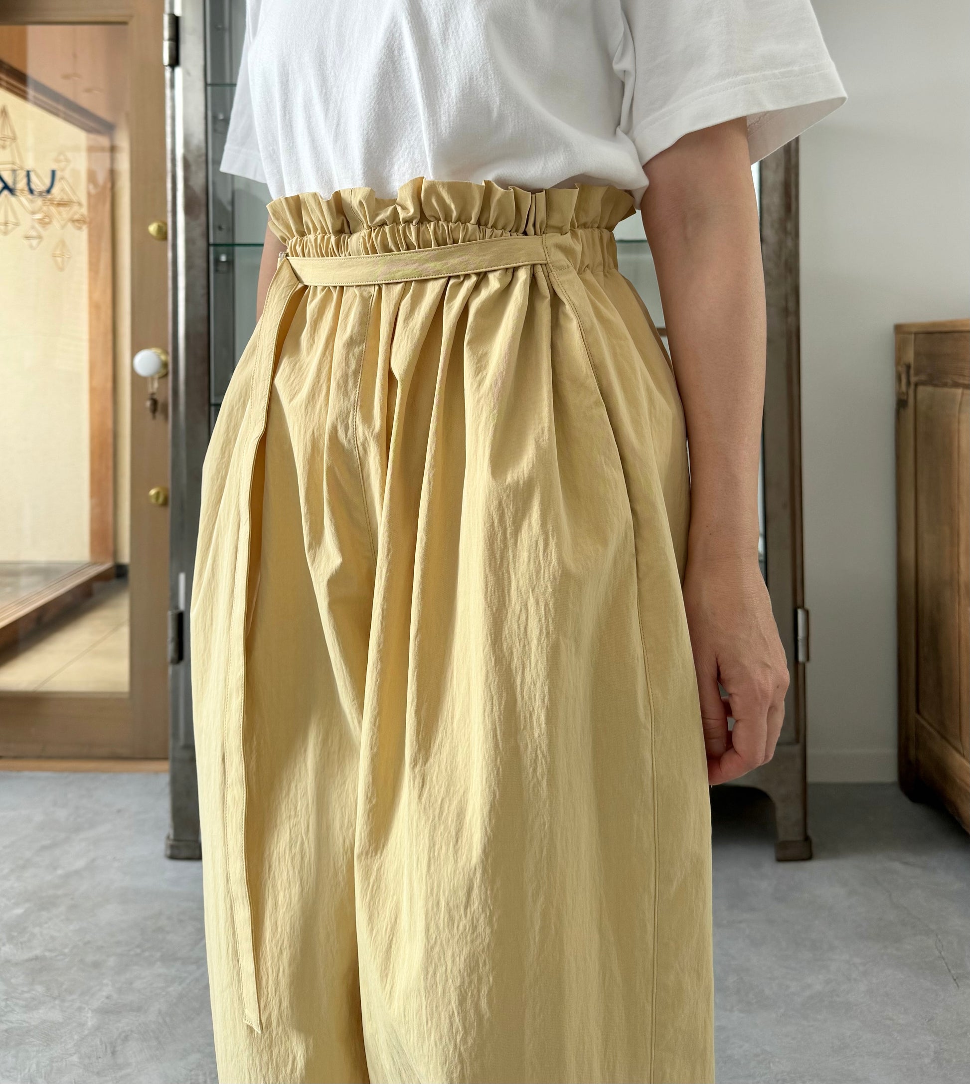 New attachment pants C/P (Yellow) TENNE HANDCRAFTED MODERN　通販