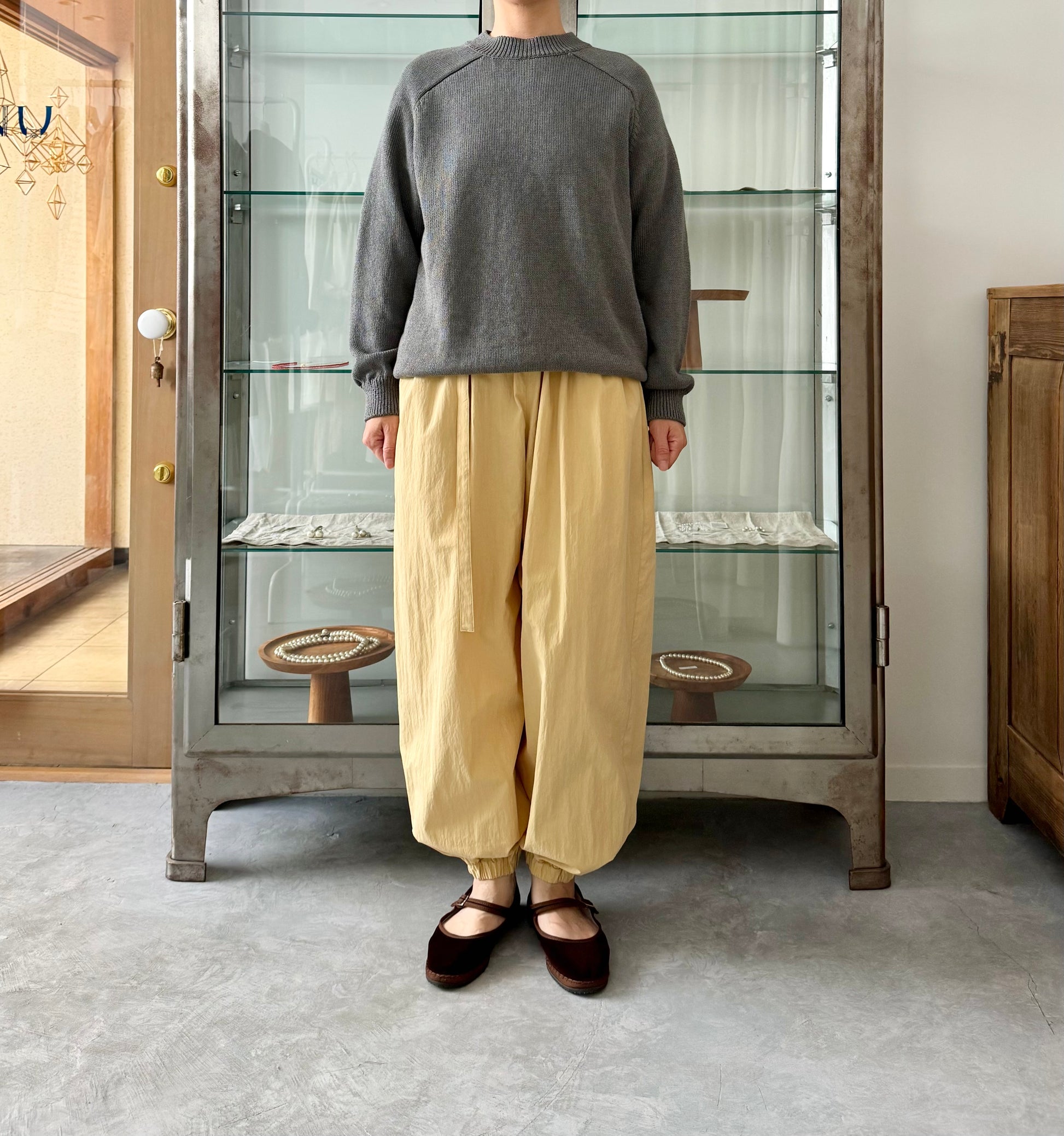 New attachment pants C/P (Yellow) TENNE HANDCRAFTED MODERN　通販