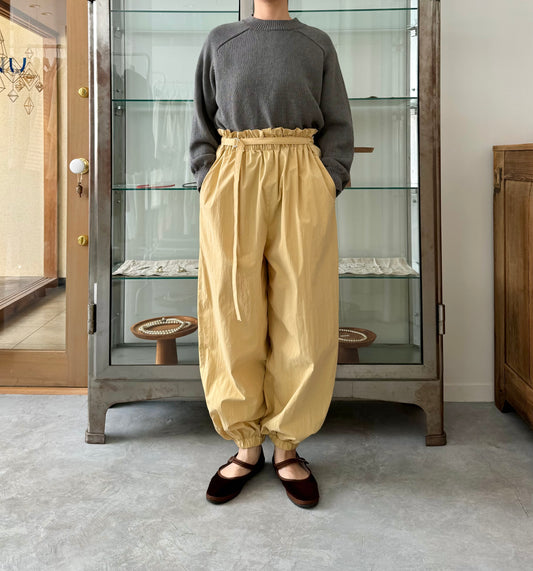 New attachment pants C/P (Yellow) TENNE HANDCRAFTED MODERN　通販　取扱店