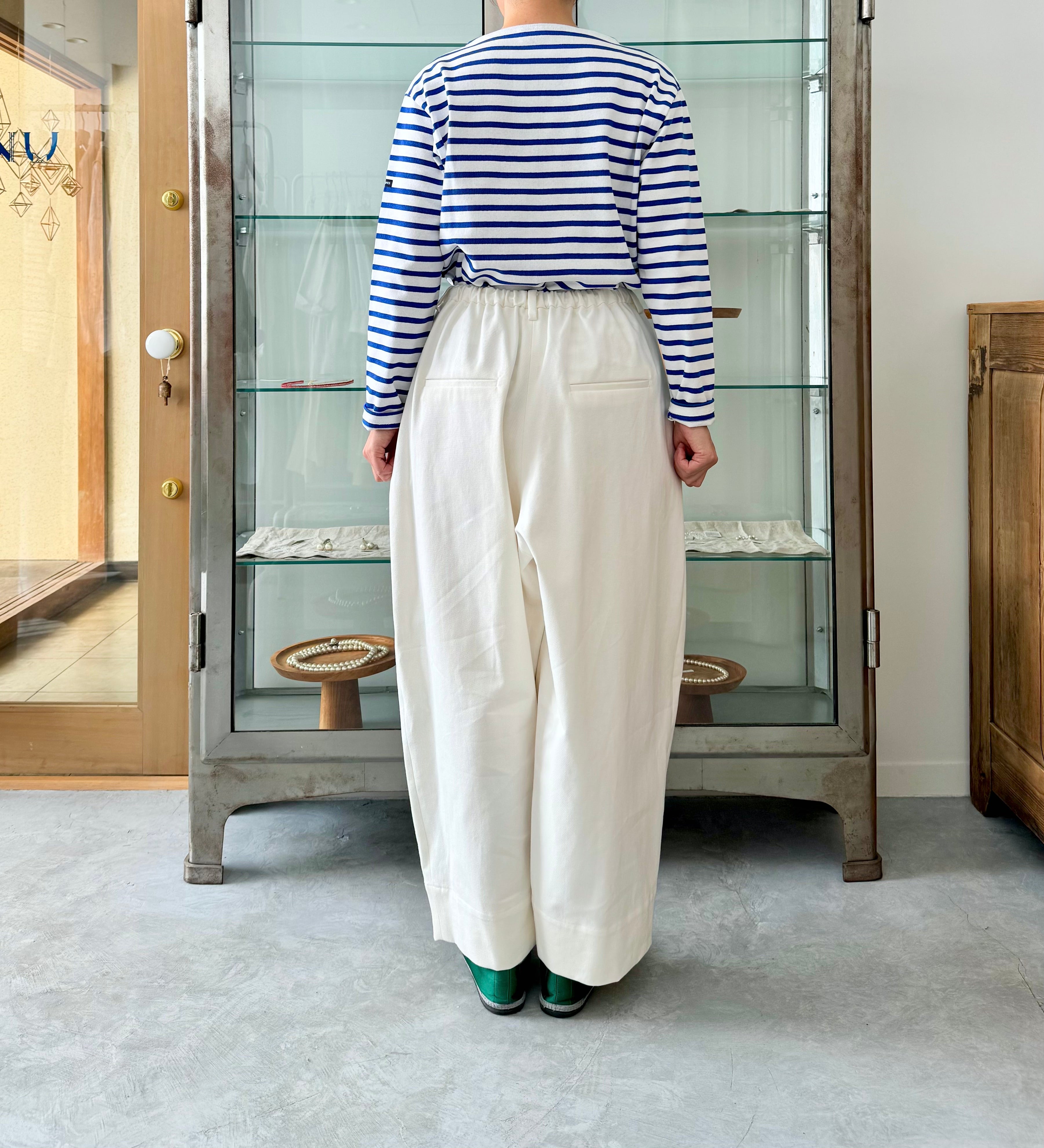 3 Tuck wide pants (Denim) TENNE HANDCRAFTED MODERN 通販 – UKÉ_midori