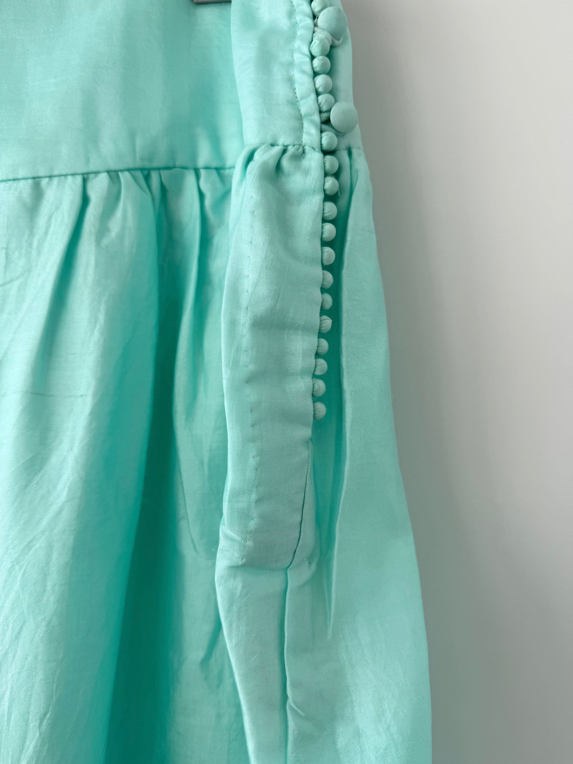 Khadi Silk Wide Belt Pants　(Mint Green) BUNON ブノン　　通販　取扱店