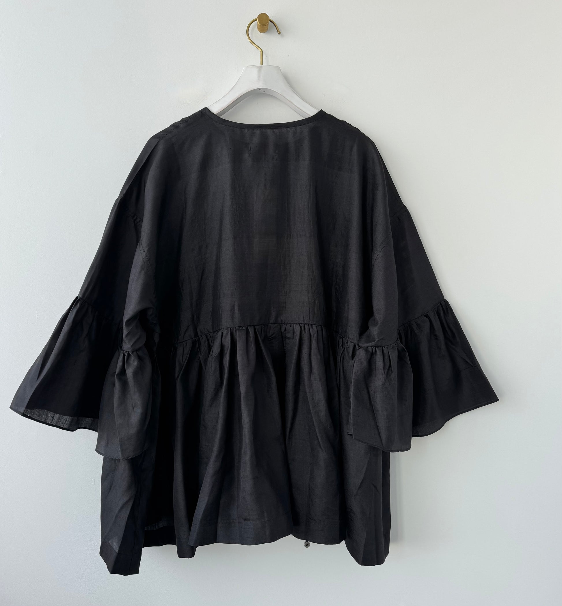 Wide Sleeve Ribbon Blouse BUNON ブラウス　通販　取扱店