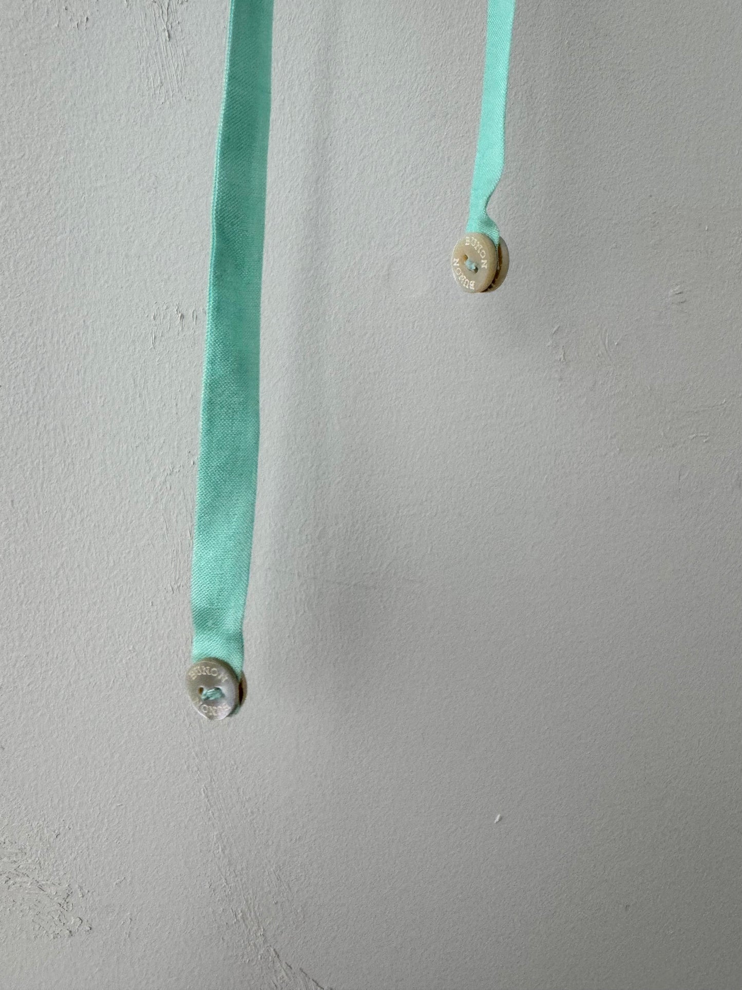 Khadi Silk Frill Necklace & Belt (Mint Green )BUNON ネックレス　通販 取扱店