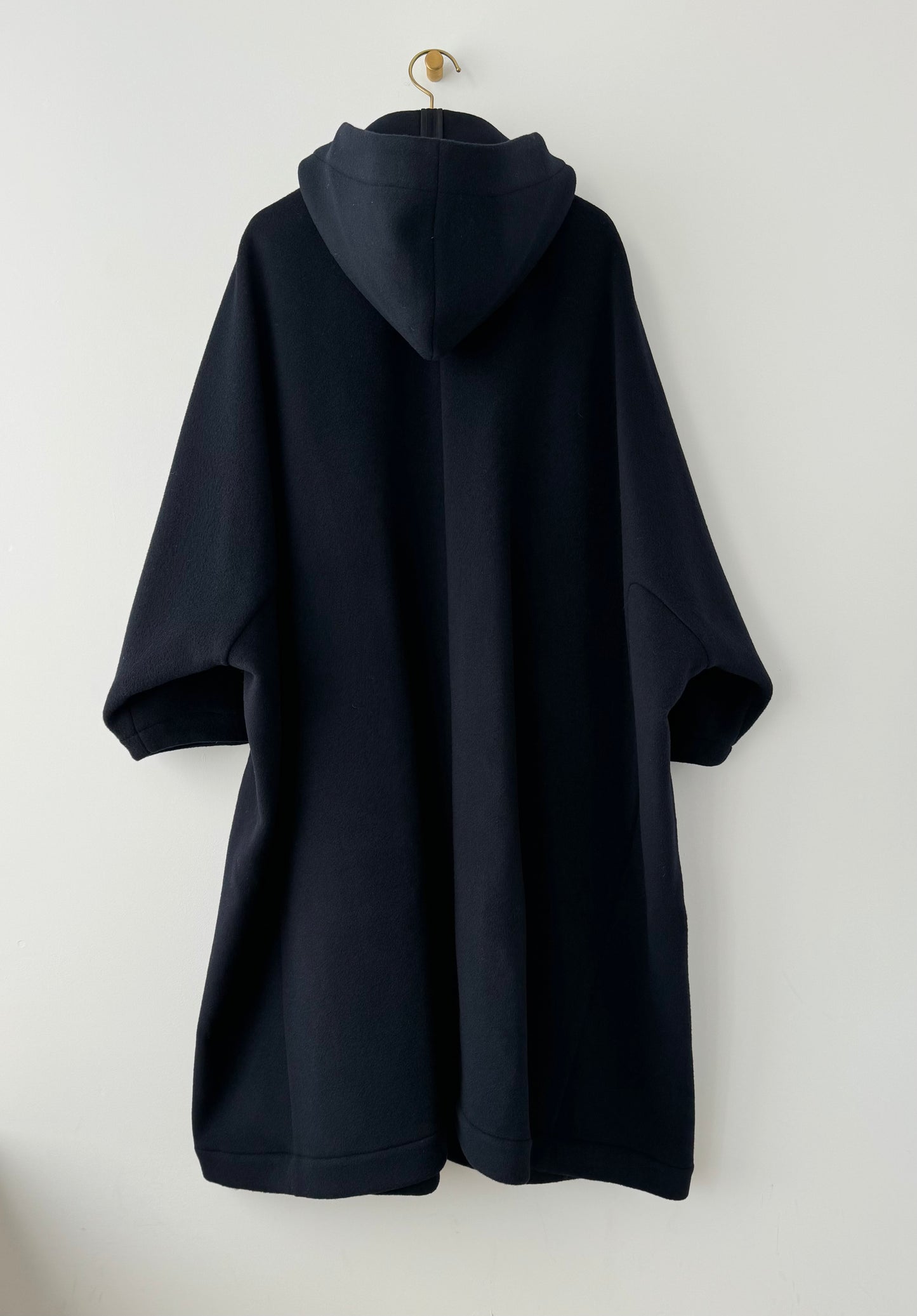 Long cape coat (Navy)