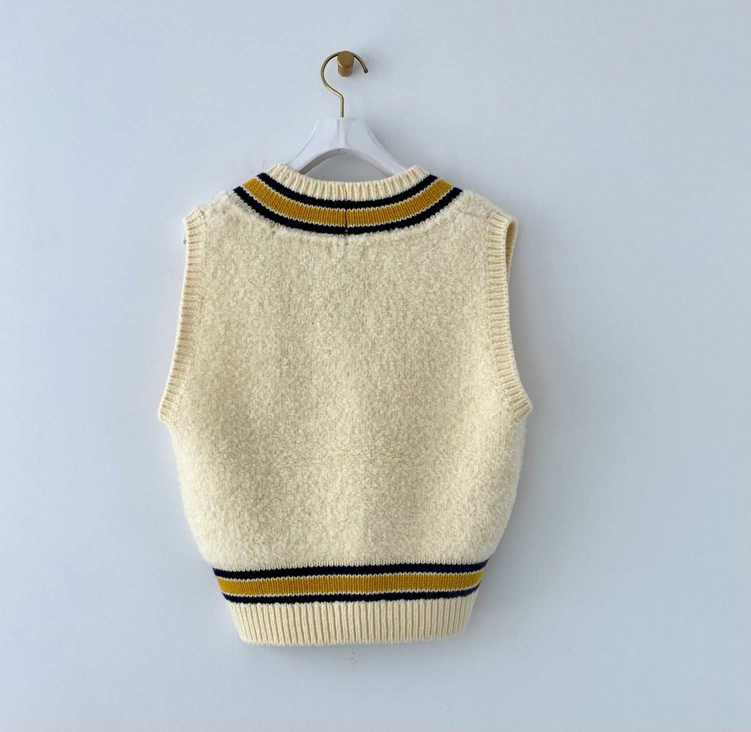 WOOL FREECE TILDEN KNIT VEST ① COOHEM Yonetomi 通販 – UKÉ_midori