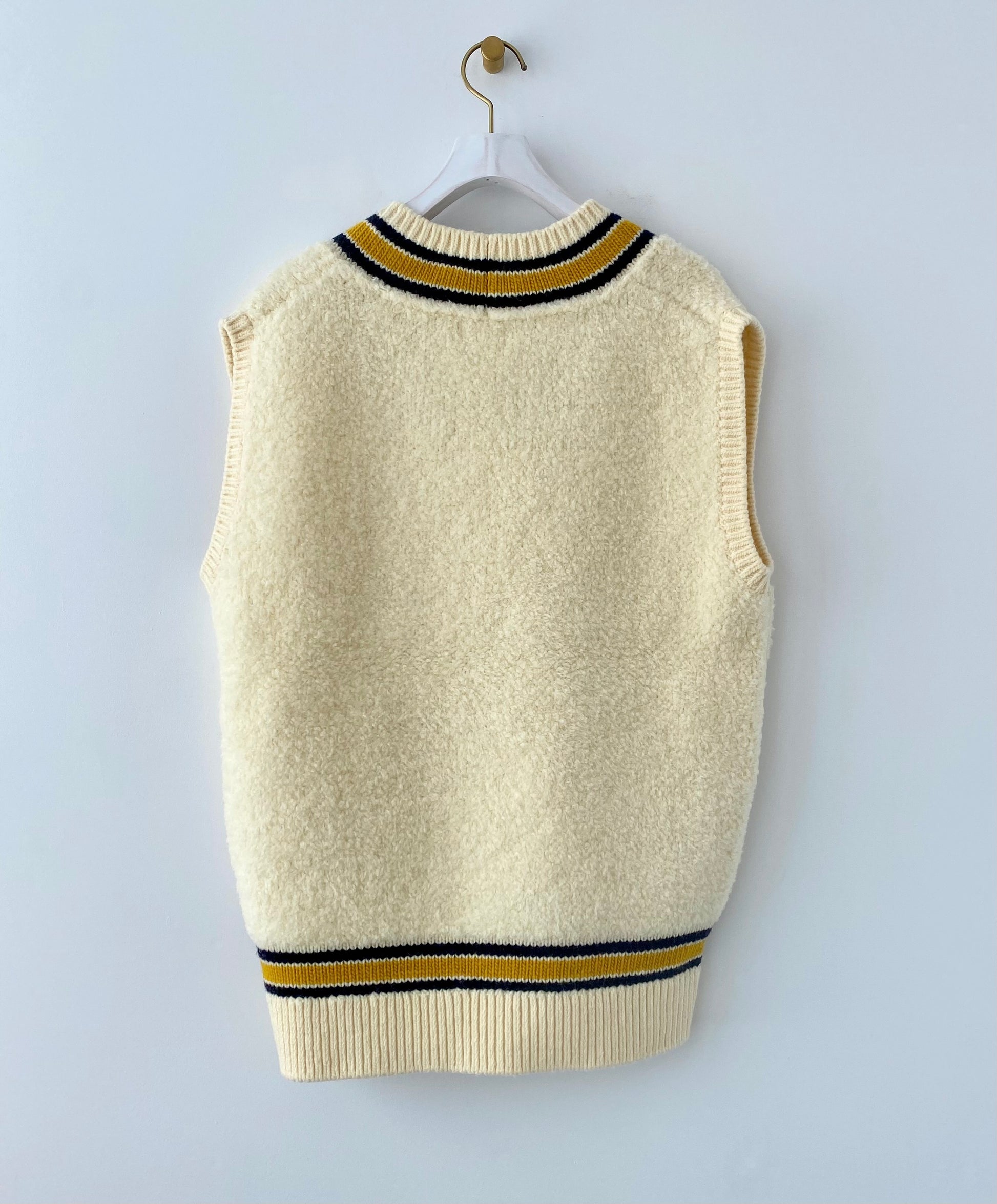 WOOL FREECE TILDEN KNIT VEST COOHEM Yonetomi 通販