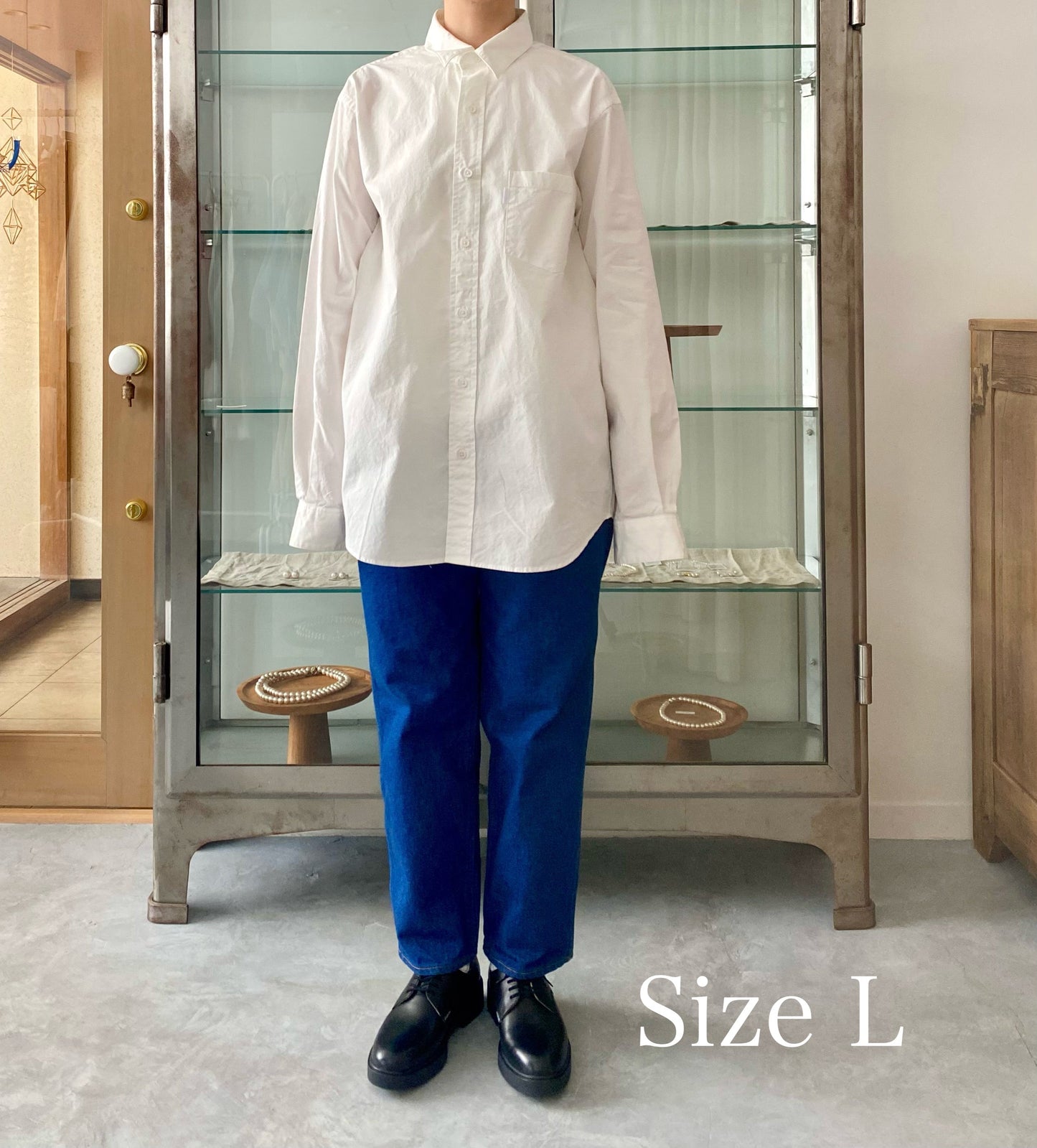 REGULAR COLLAR SHIRT (CHAMBRAY) 　S H シャツ 通販