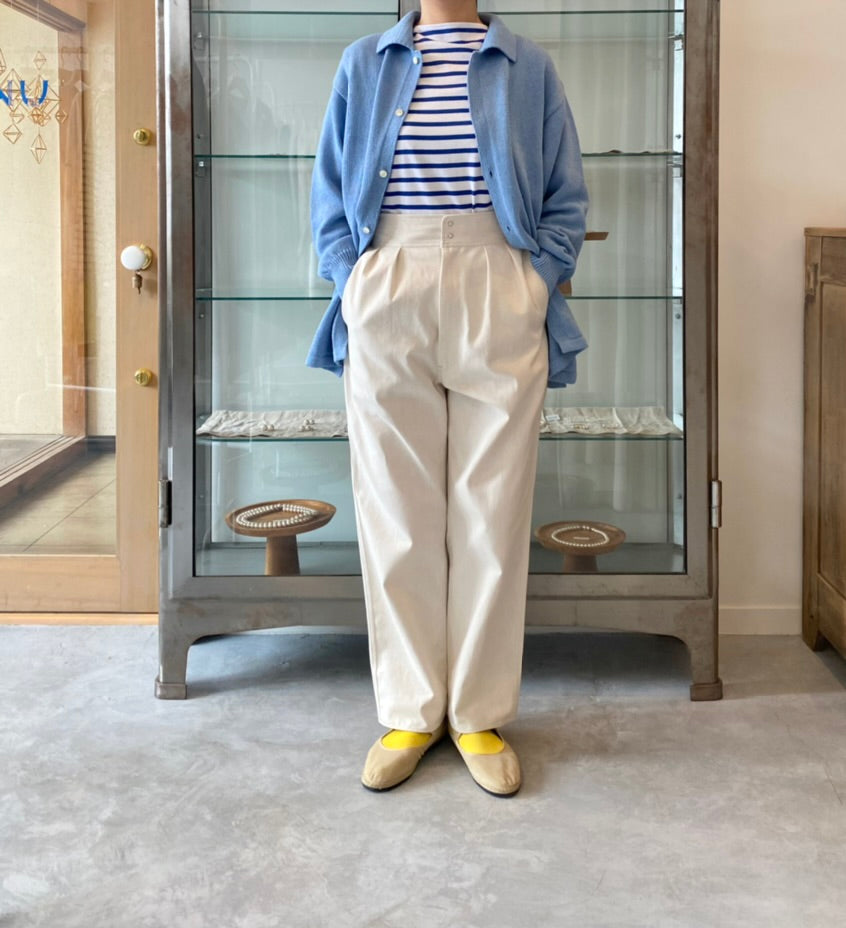 WASHI COTTON KNIT S/T Yonetomi 米富繊維　ニット　通販