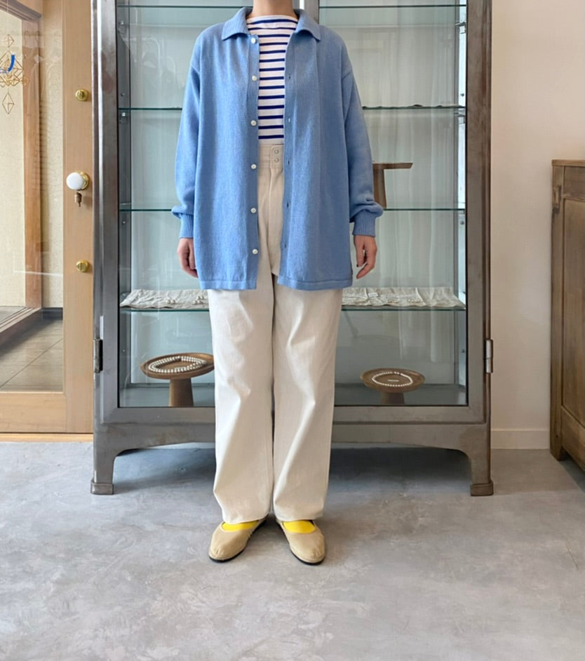 WASHI COTTON KNIT S/T Yonetomi 米富繊維　ニット　通販