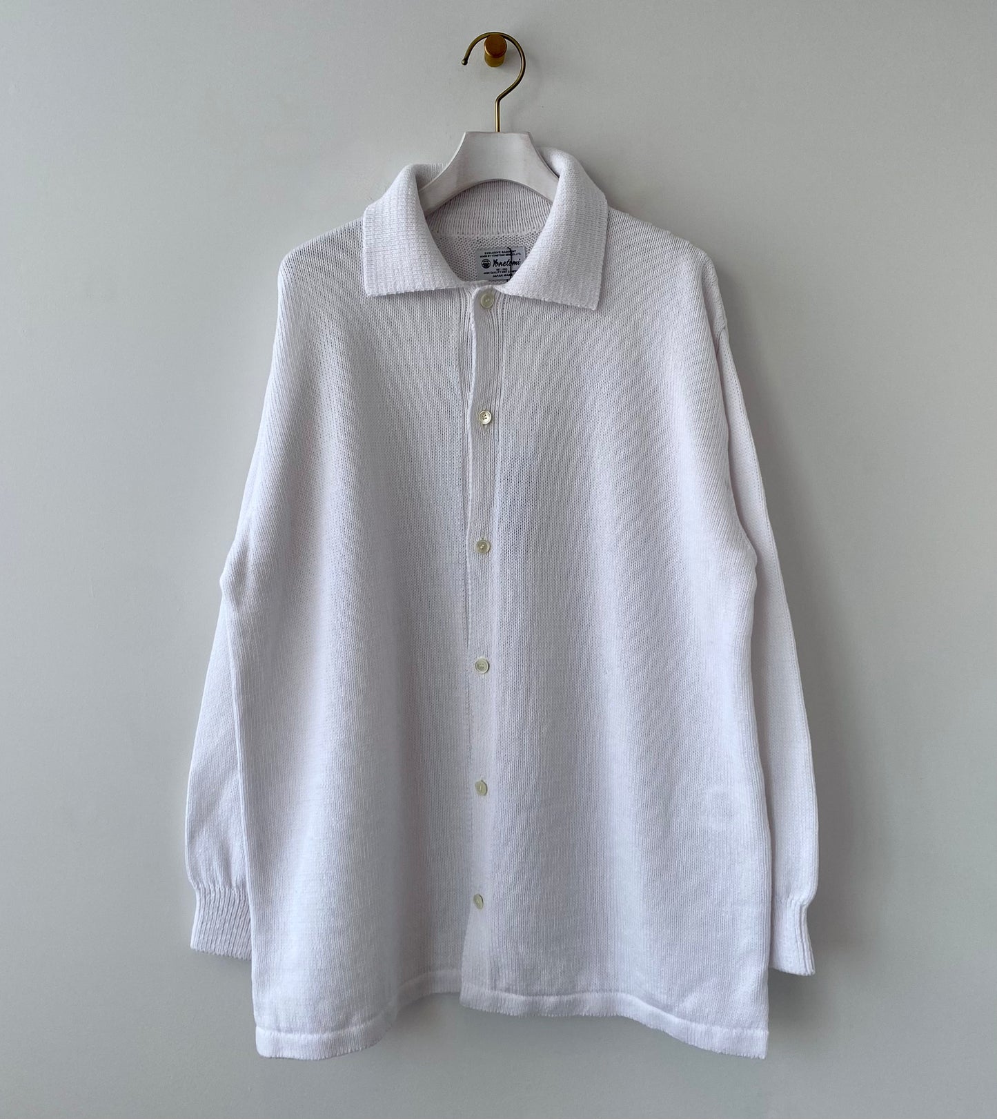 WASHI COTTON KNIT S/T Yonetomi 米富繊維　ニット　通販
