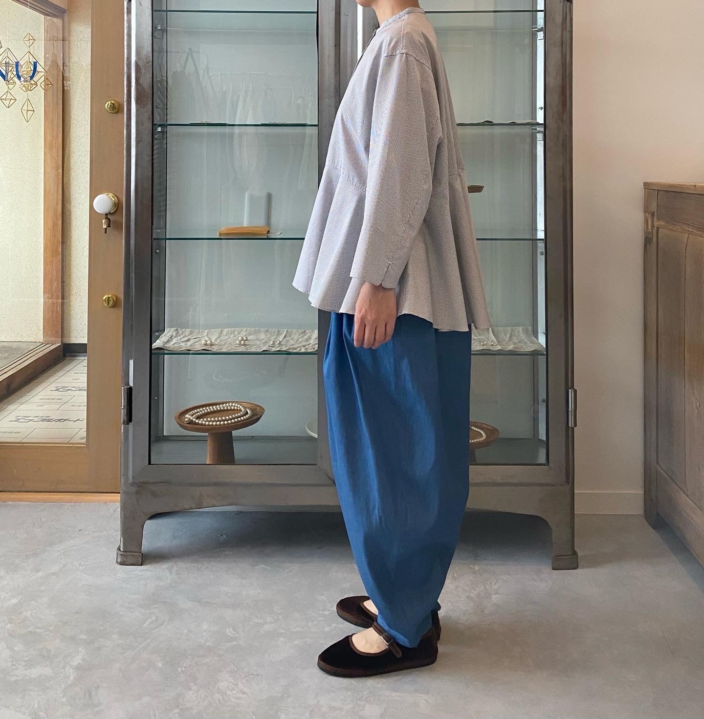 3 Tuck taperd pants (Denim) TENNE HANDCRAFTED MODERN 通販 – UKÉ_midori