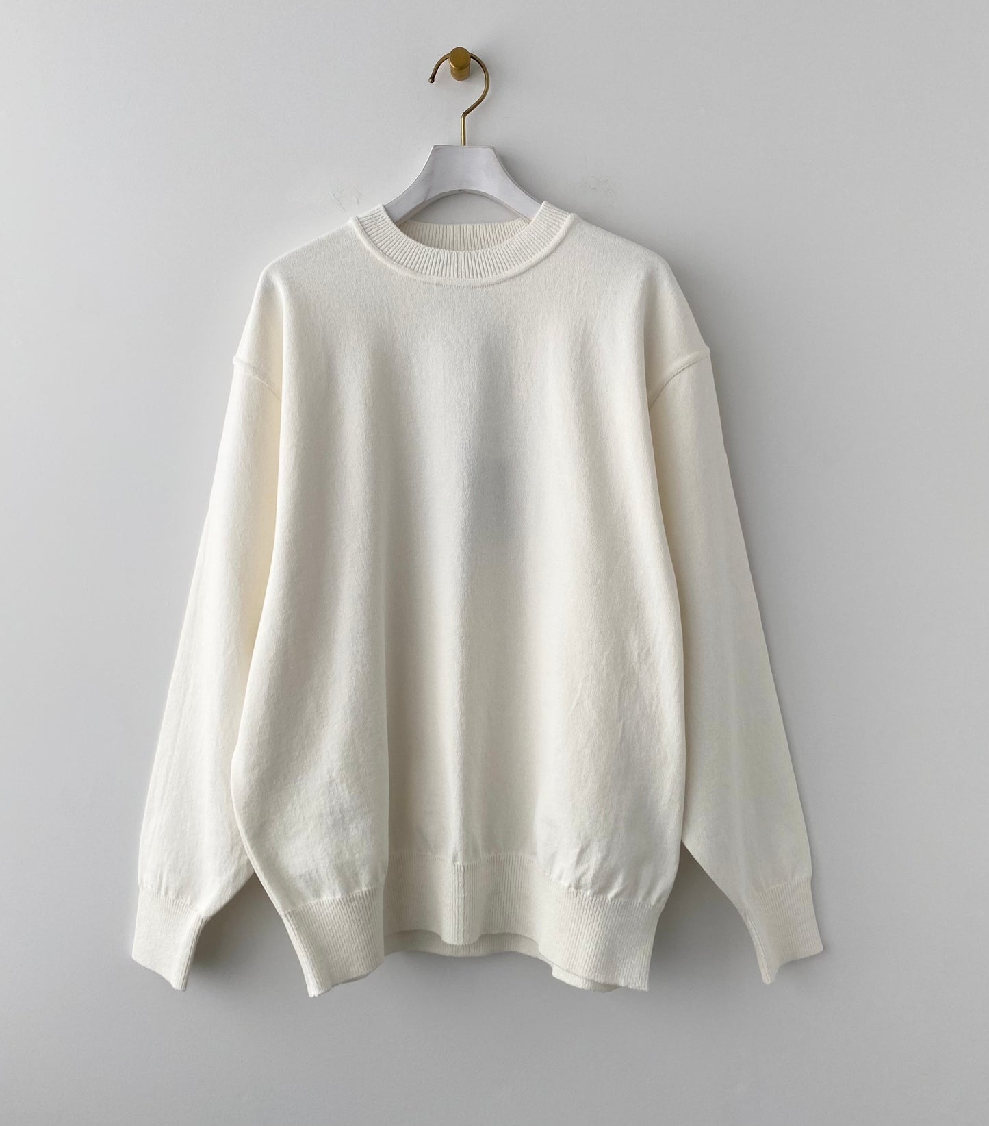 WAVE COTTON KNIT PULLOVER Yonetomi 米富繊維　通販