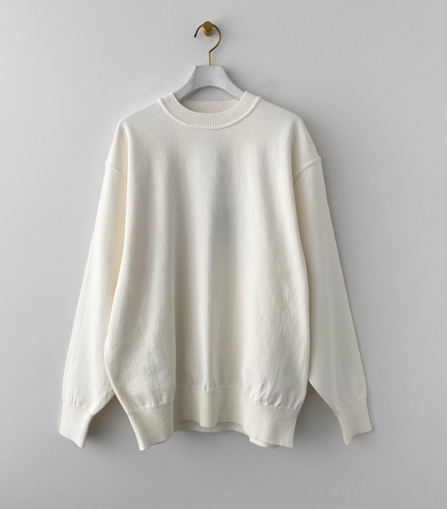 WAVE COTTON KNIT PULLOVER　②