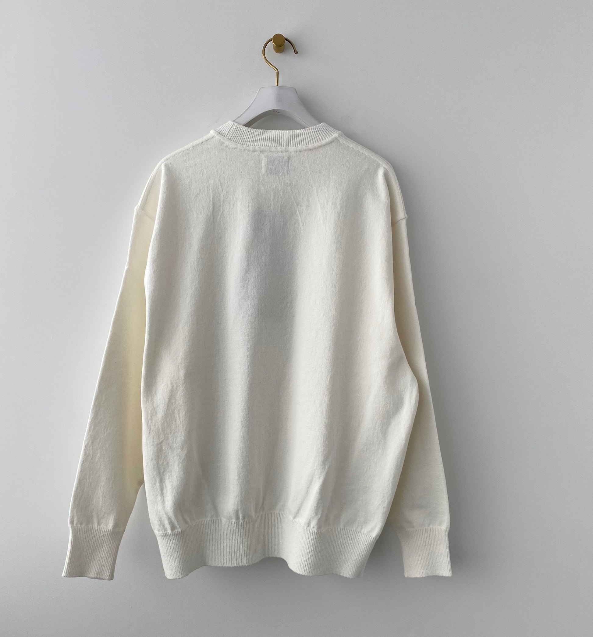 WAVE COTTON KNIT PULLOVER Yonetomi 米富繊維　通販