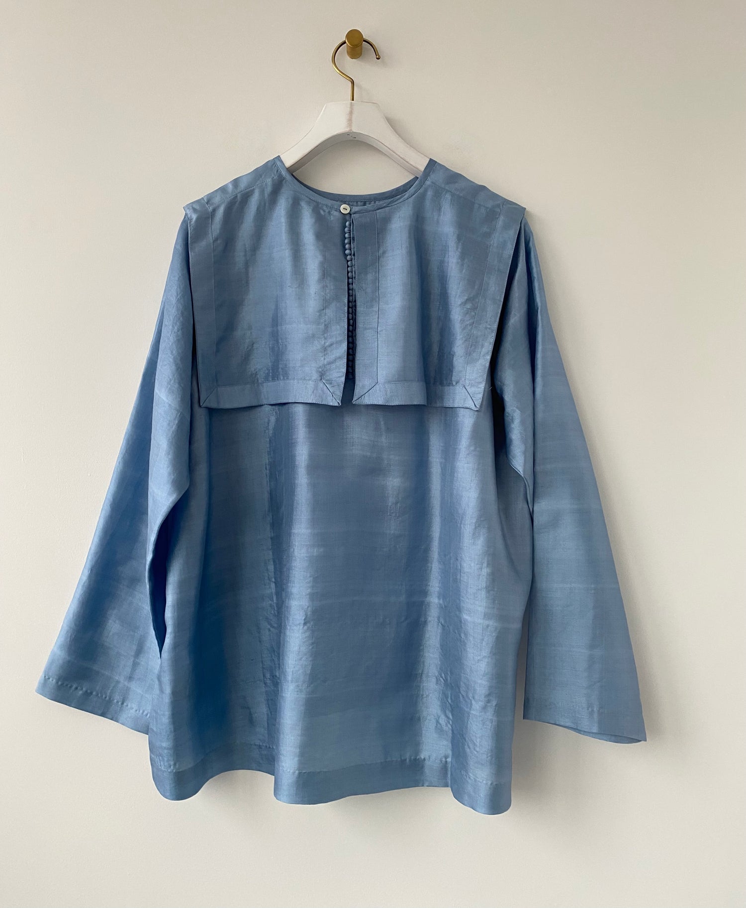 Back Button Sailor Blouse BUNON ブノン セーラーブラウス 通販