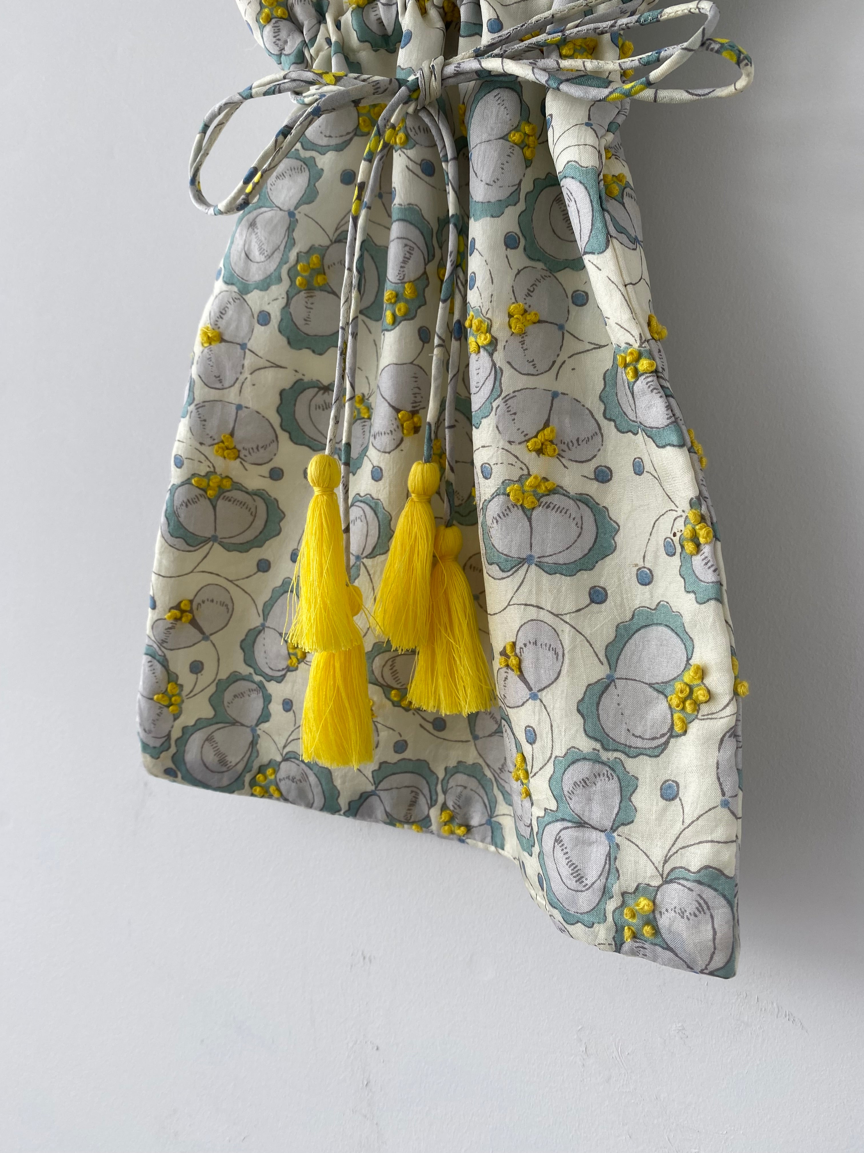 Embroidery Drawstring Bag