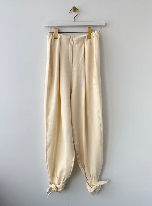 Ribbon knit pants（Cream)　TENNE HANDCRAFTED MODERN　通販