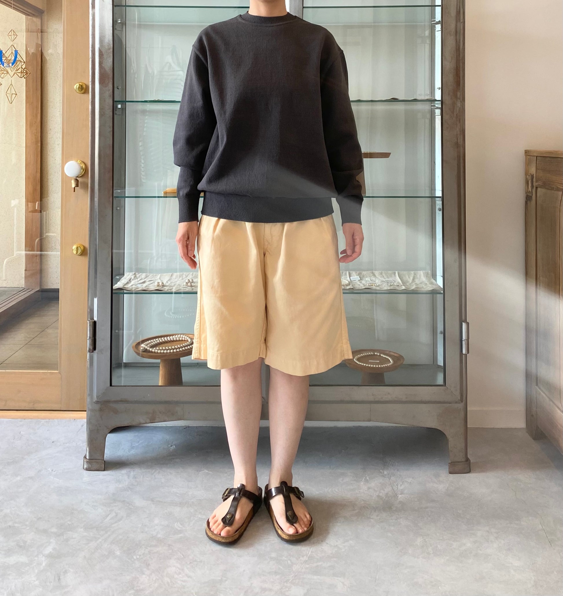 WAVE COTTON KNIT PULLOVER Yonetomi 米富繊維　通販