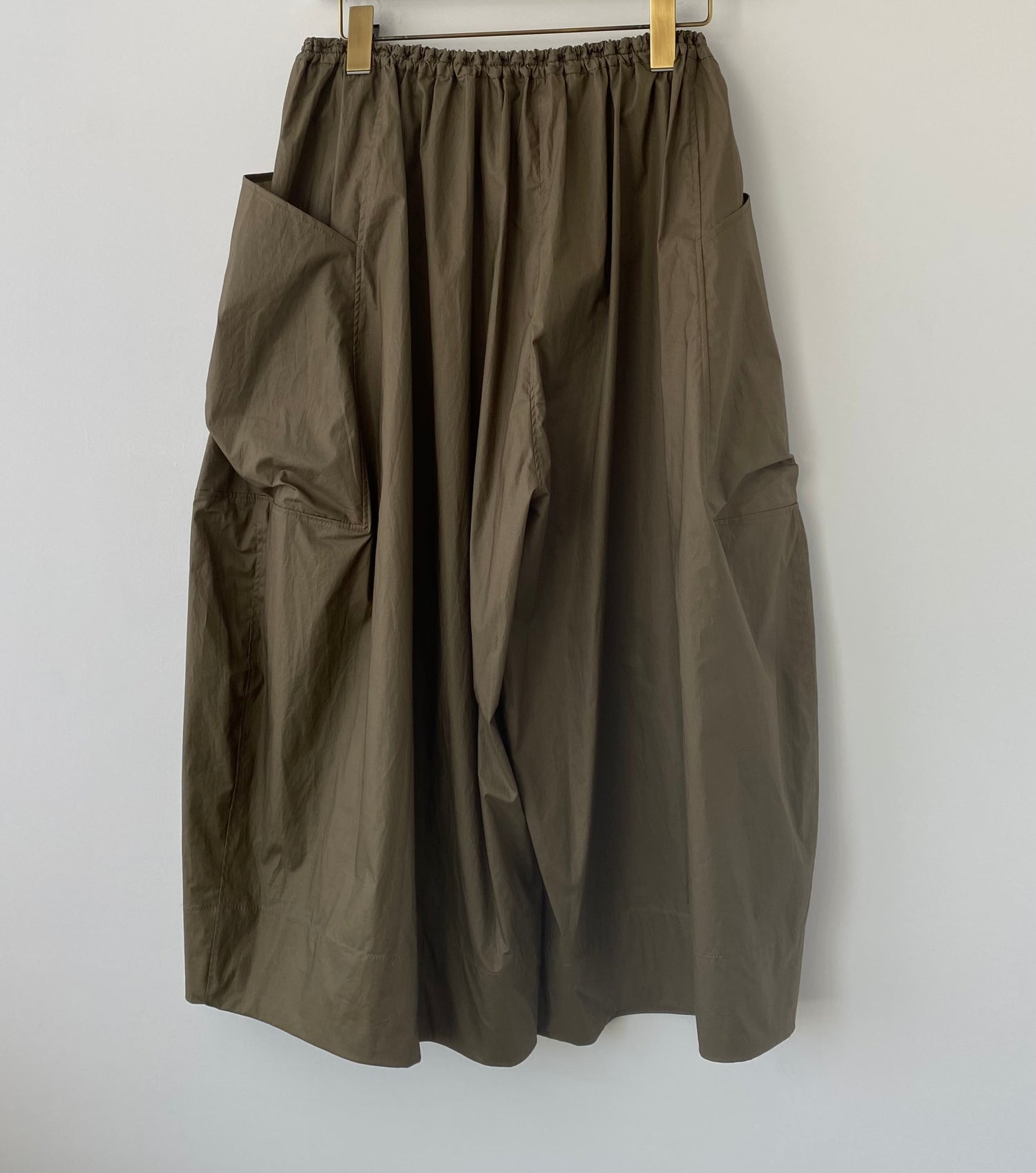 Big pocket culottes (Khaki green) TENNE HANDCRAFTED MODERN 通販